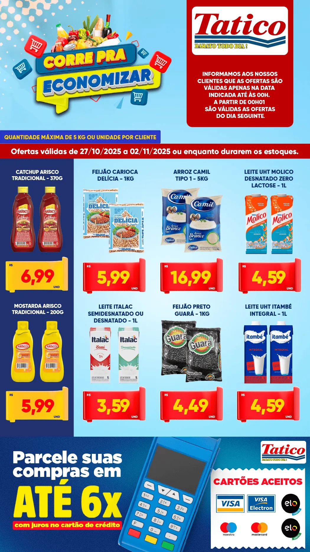 Encarte de  Folhetos Tatico 27 de outubro até 2 de novembro 2025 - Pagina 4