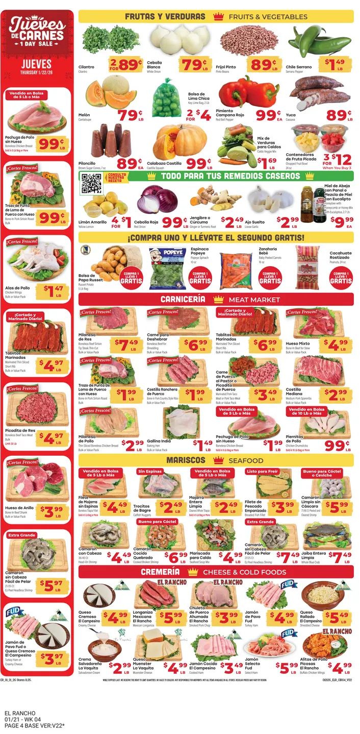 Weekly ad El Rancho Sales from January 21 to January 27 2026 - Page 4