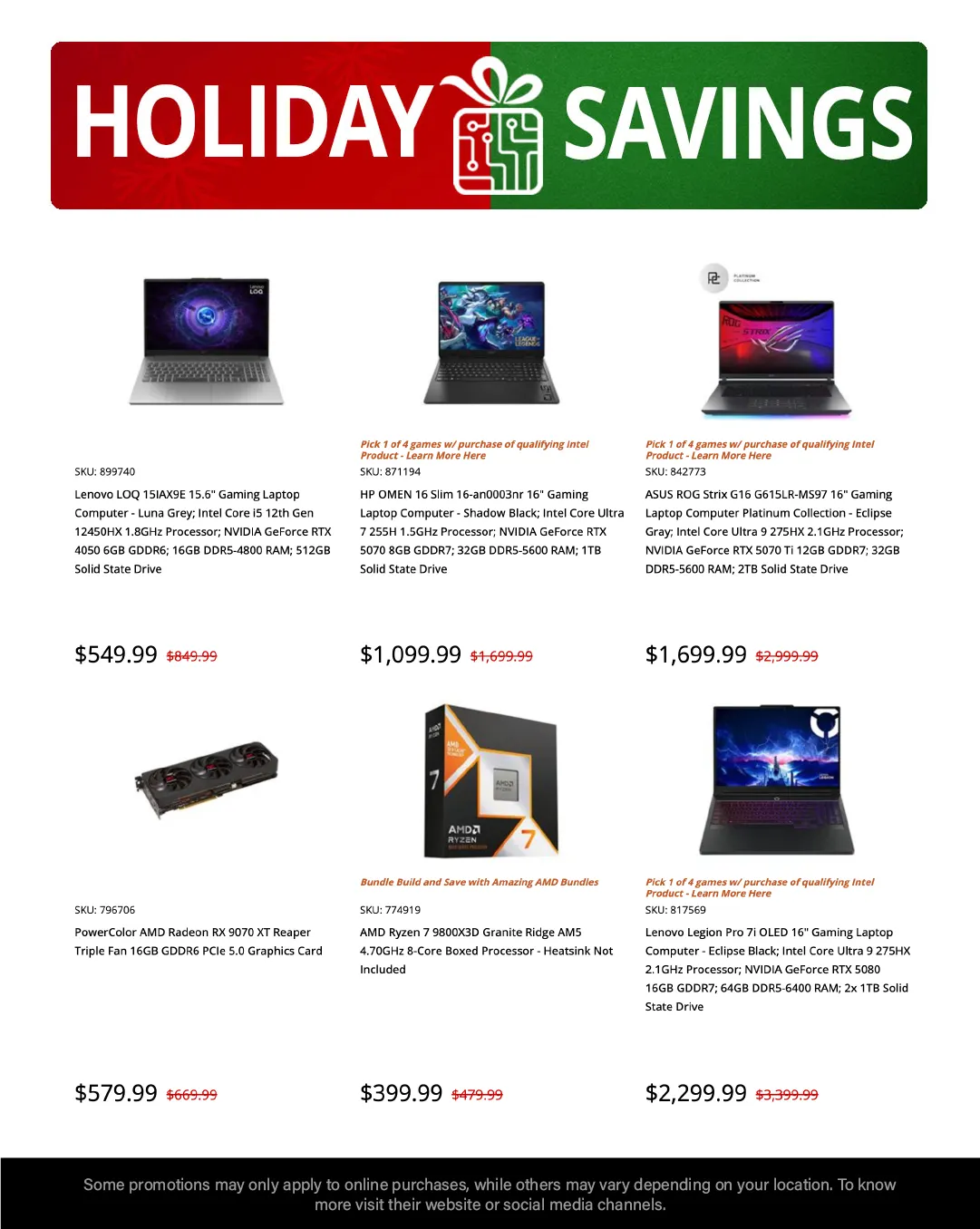 Weekly ad Micro Center Sales from December 18 to January 7 2026 - Page 3