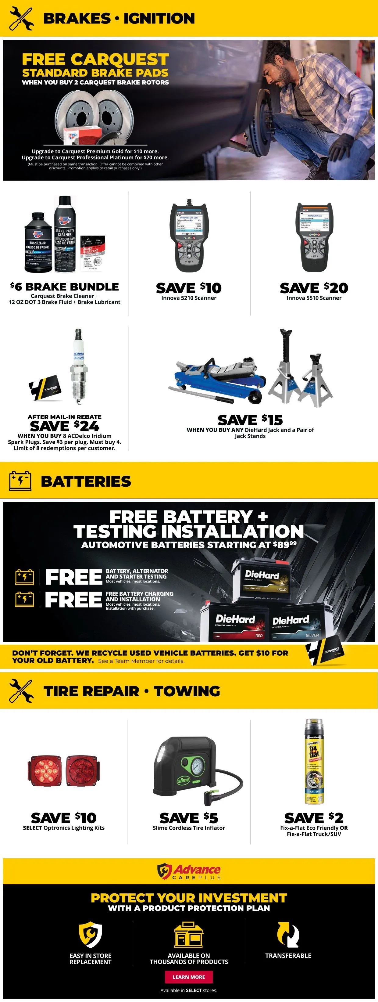 Weekly ad Advance Auto Parts Sales from September 25 to October 29 2025 - Page 4