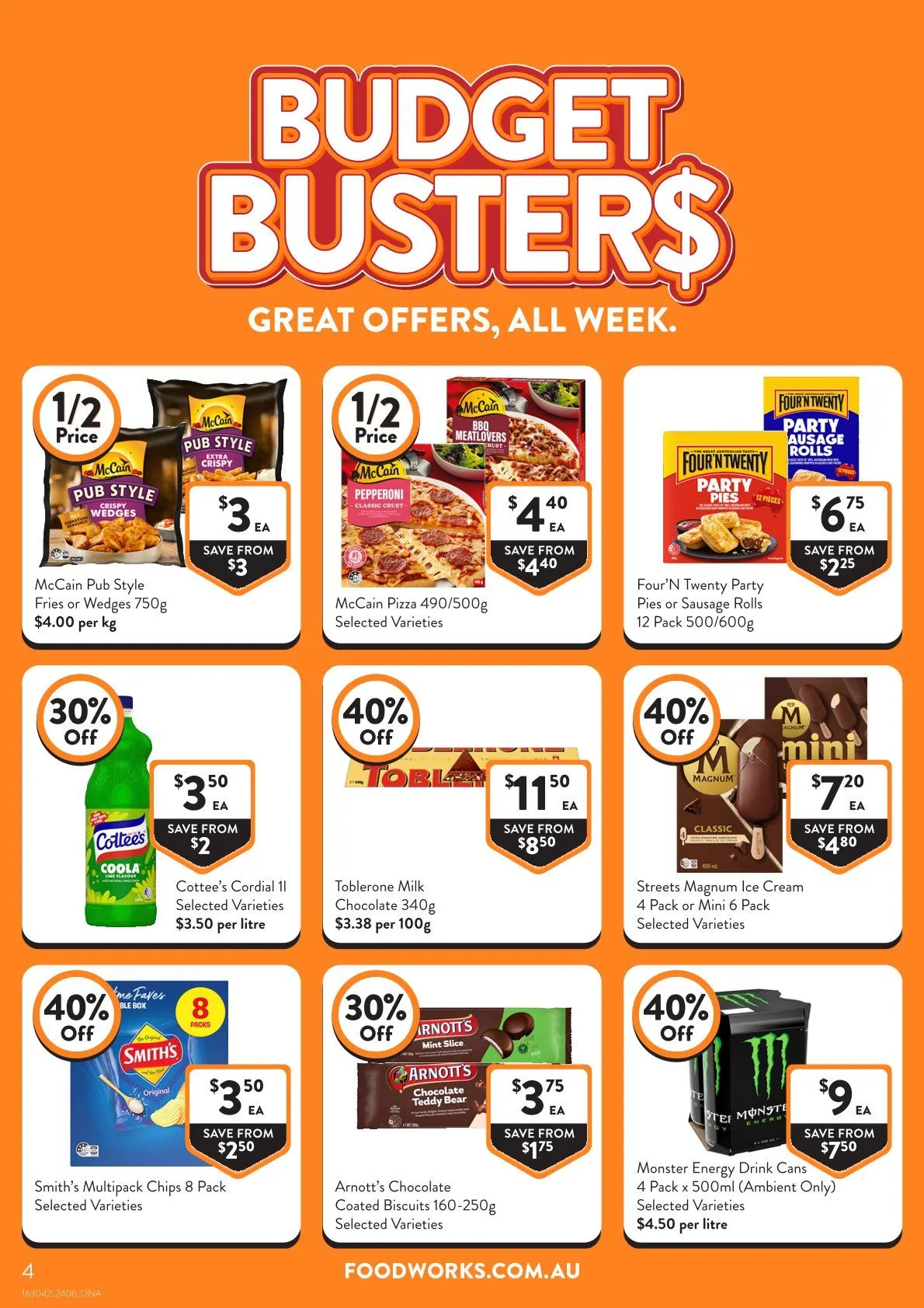 Foodworks Sales - Catalogue valid from 24 June to 30 June 2026 - page 4