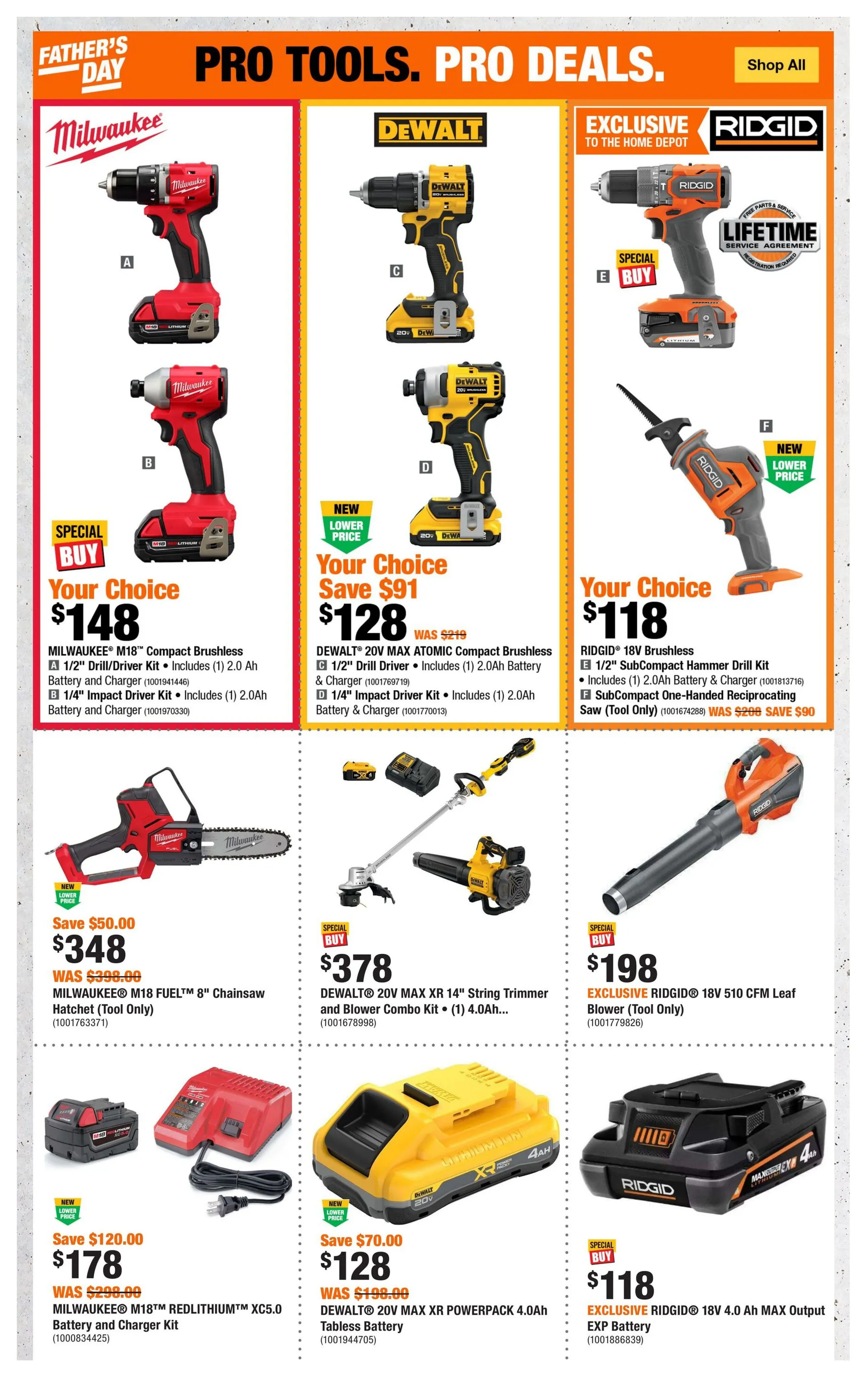 The Home Depot Sales from June 11 to June 24 2026 - flyer page 4