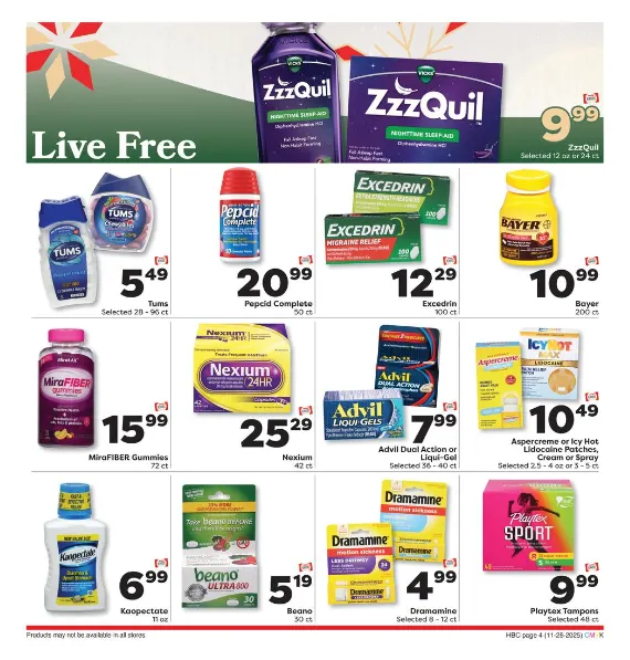 Weekly ad  Weis Sales from November 28 to January 1 2026 - Page 4