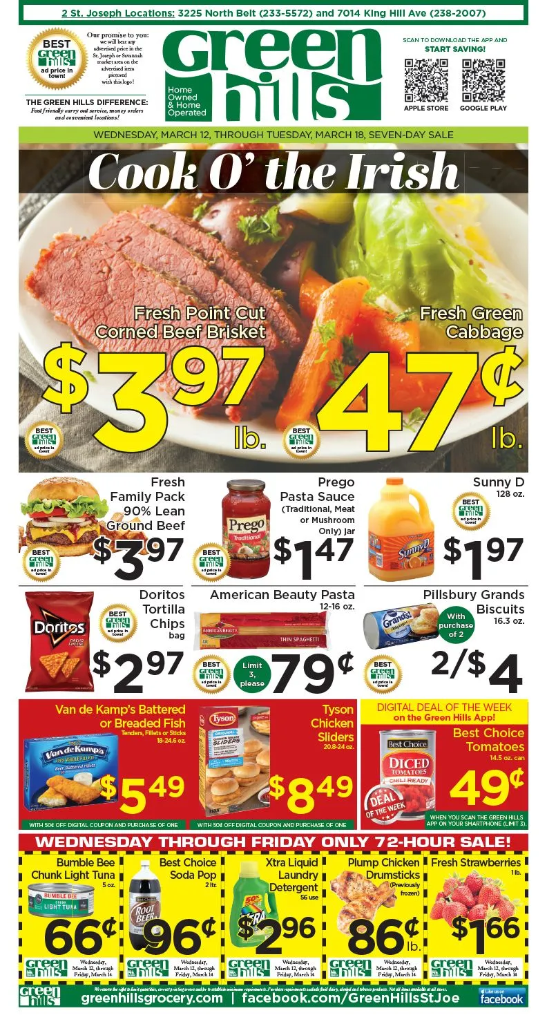 Weekly ad Green Hills Grocery Deals from March 13 to March 18 2025 - Page 