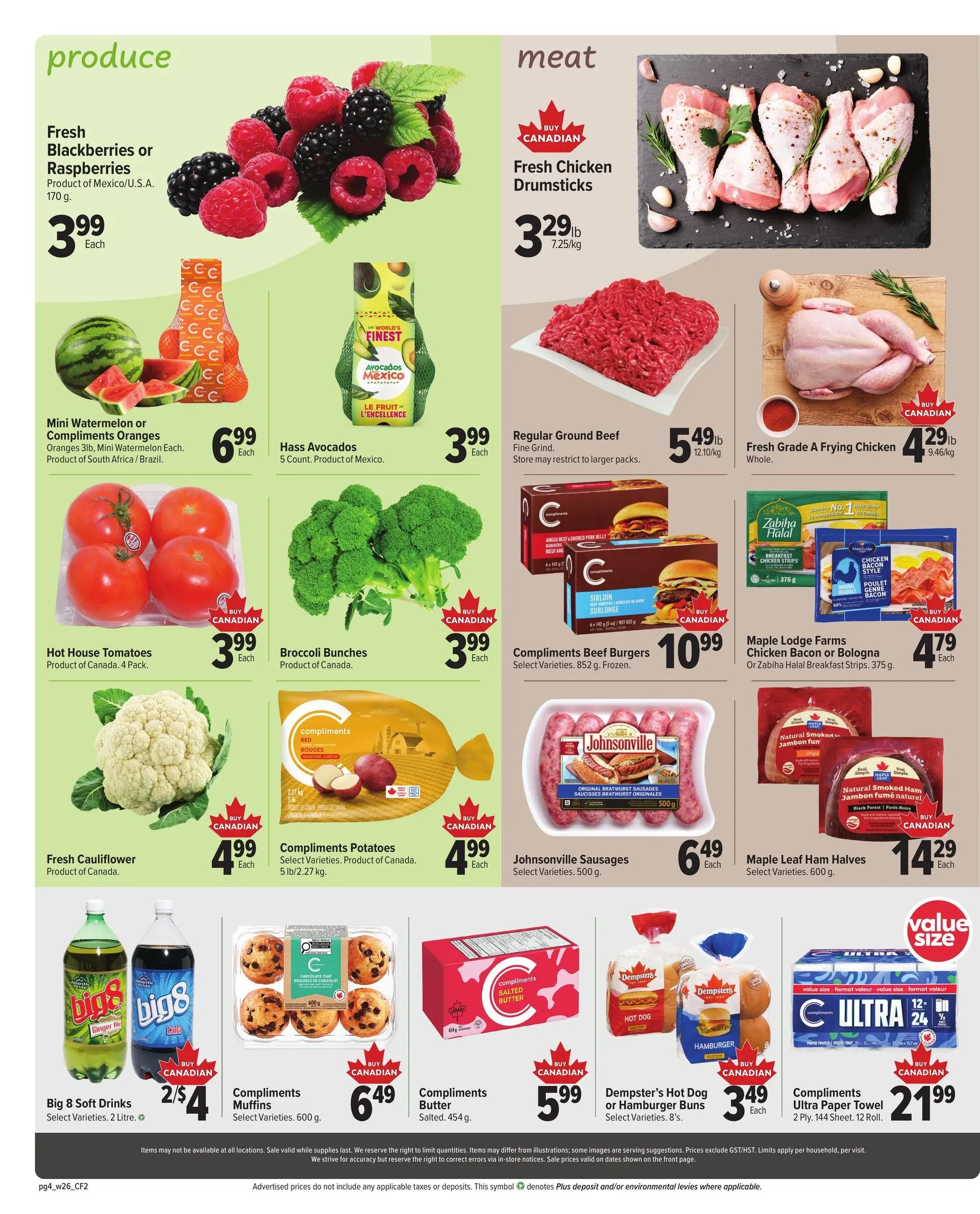 Clover Farm Sales from October 23 to October 29 2025 - flyer page 4