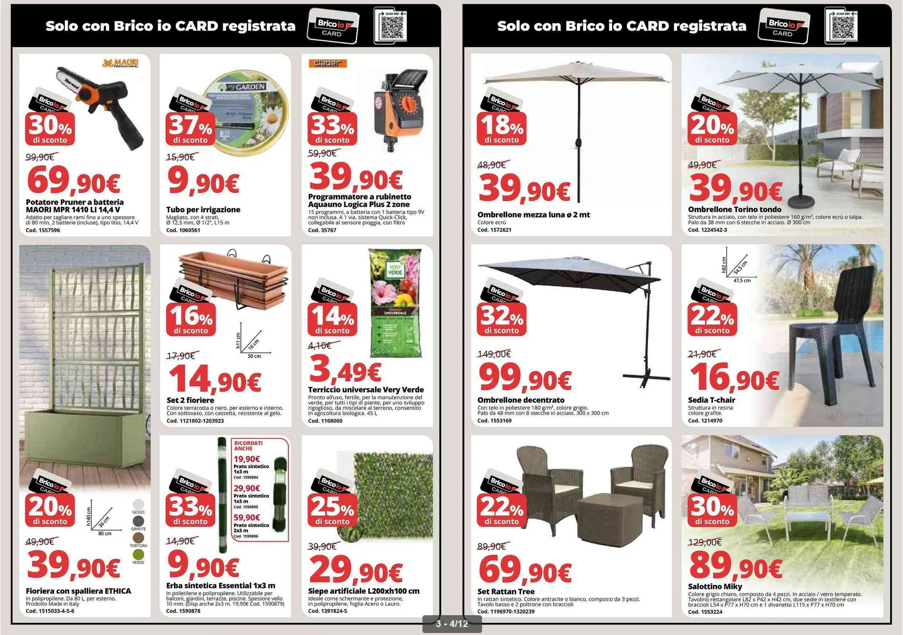  Volantini Brico io da 5 marzo a 22 marzo di 2026 - Pagina del volantino 4