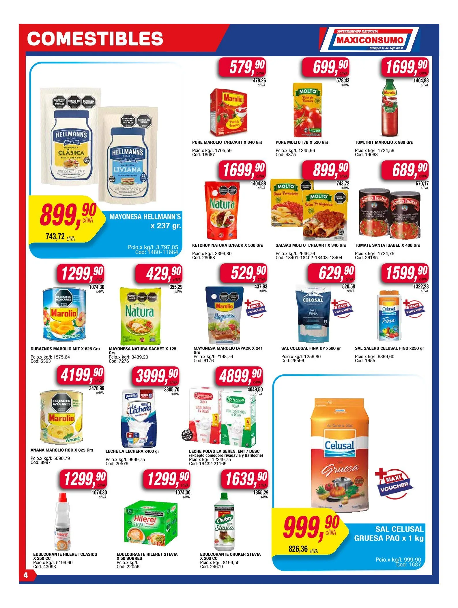 Ofertas de Ofertas Maxiconsumo 28 de julio al 3 de agosto 2025 - Página 4 del catálogo