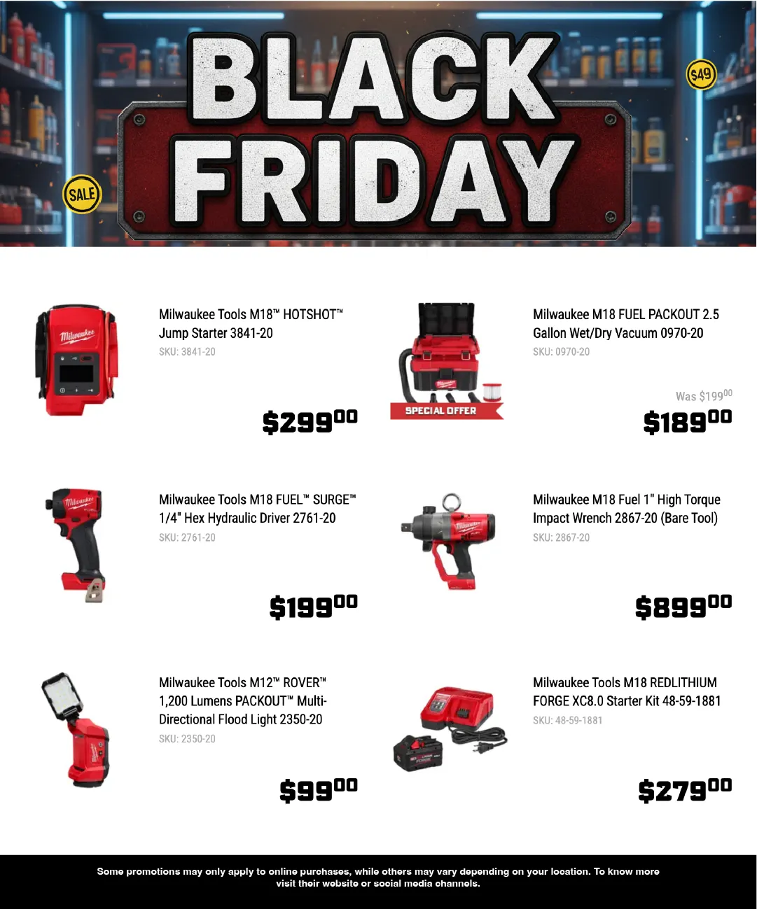 Weekly promotion Ohio Power Tool Sales spanning from November 13 to November 30 2025 - Page 3 for Catalogue 365