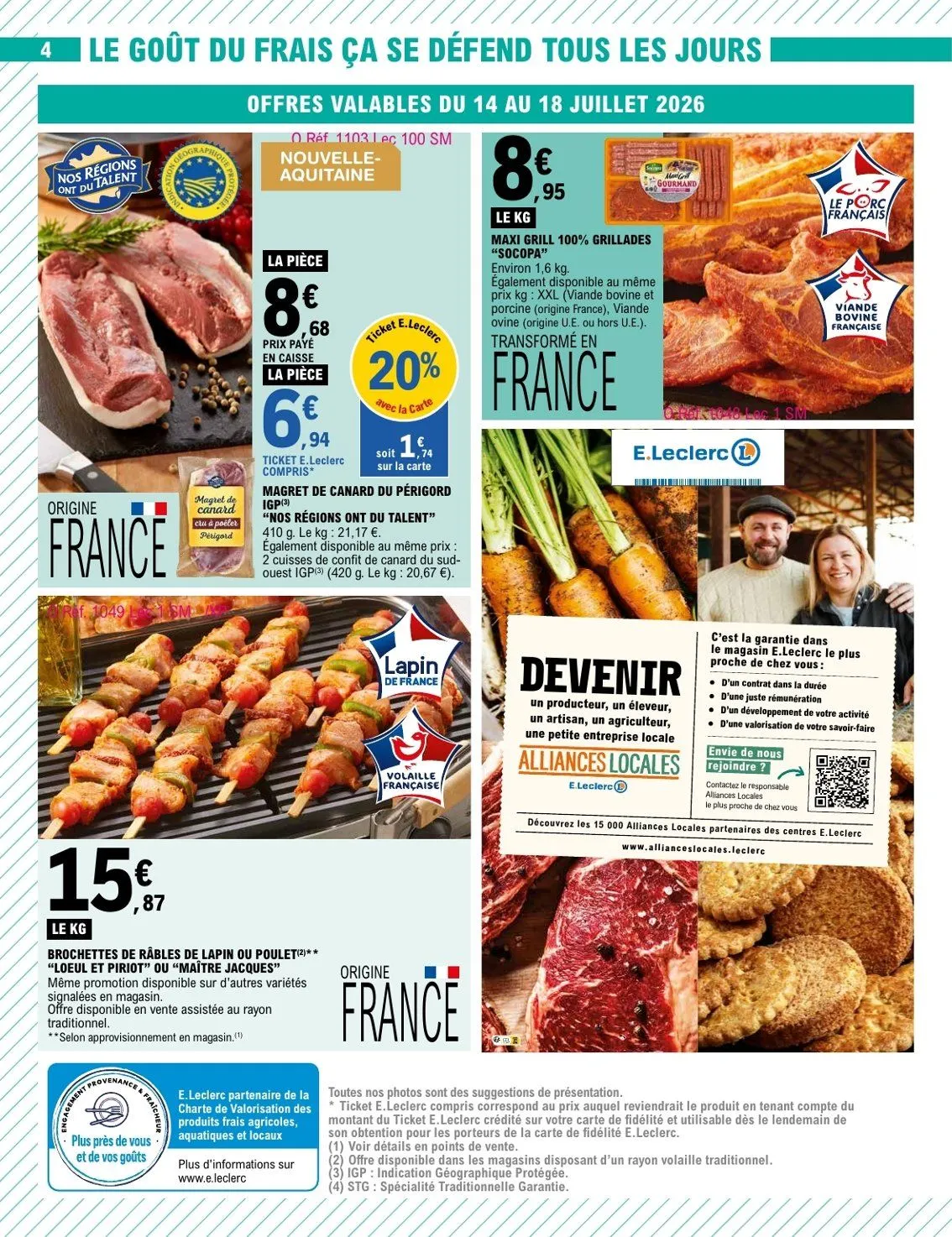 E.Leclerc Brico Catalogue du 14 juillet au 26 juillet 2026 - Catalogue page 4
