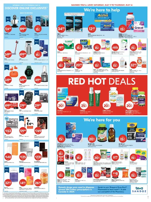 Shoppers Drug Mart Sales from May 9 to May 14 2026 - flyer page 4