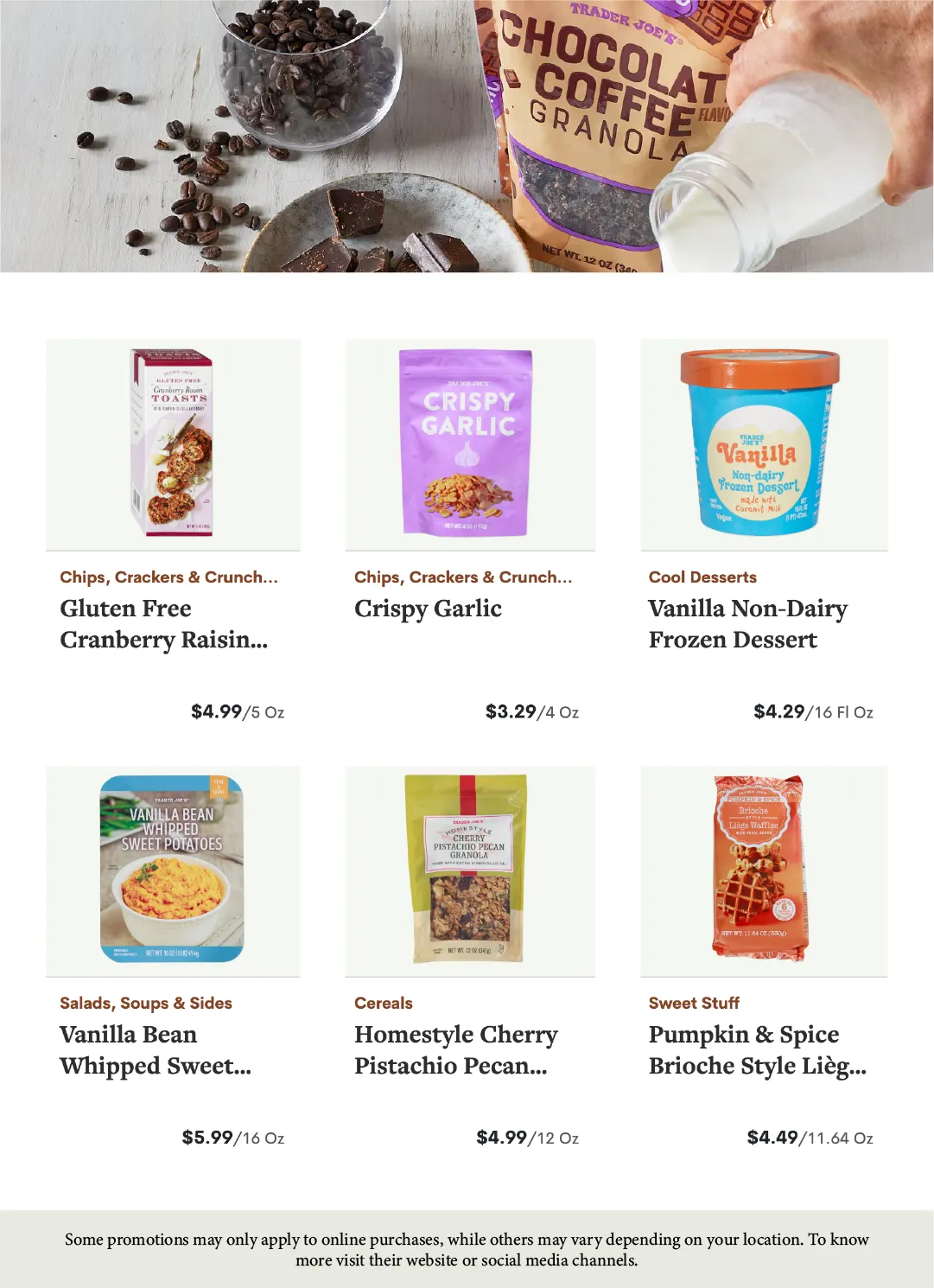 Weekly promotion Trader Joe's Sales spanning from September 16 to September 30 2025 - Page 3 for Catalogue 365