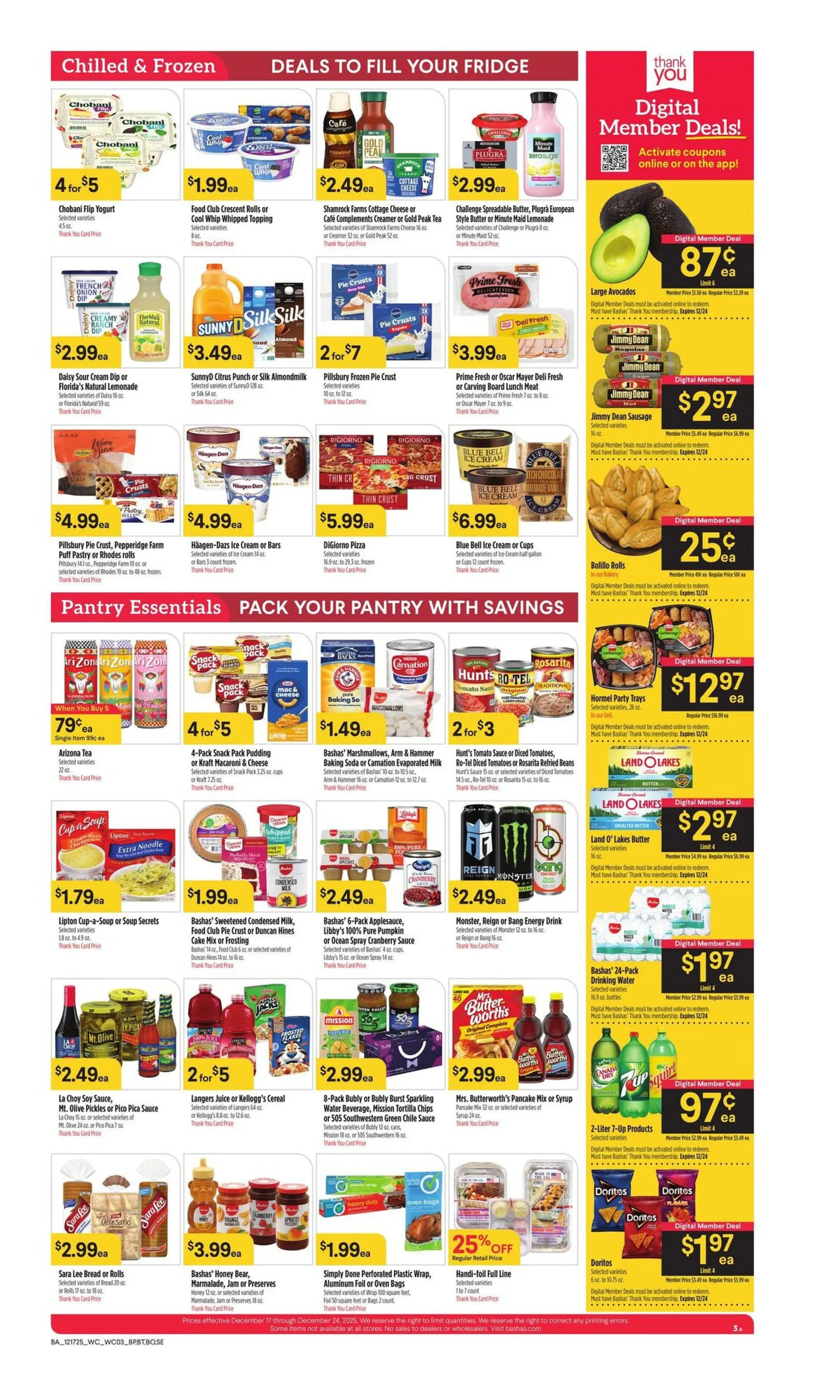 Weekly ad Bashas Sales from December 17 to December 23 2025 - Page 4