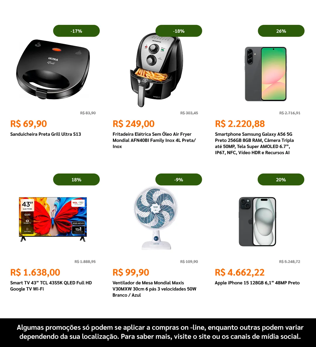 Encarte de  Ponto Frio Ofertas 6 de maio até 25 de maio 2026 - Pagina 4