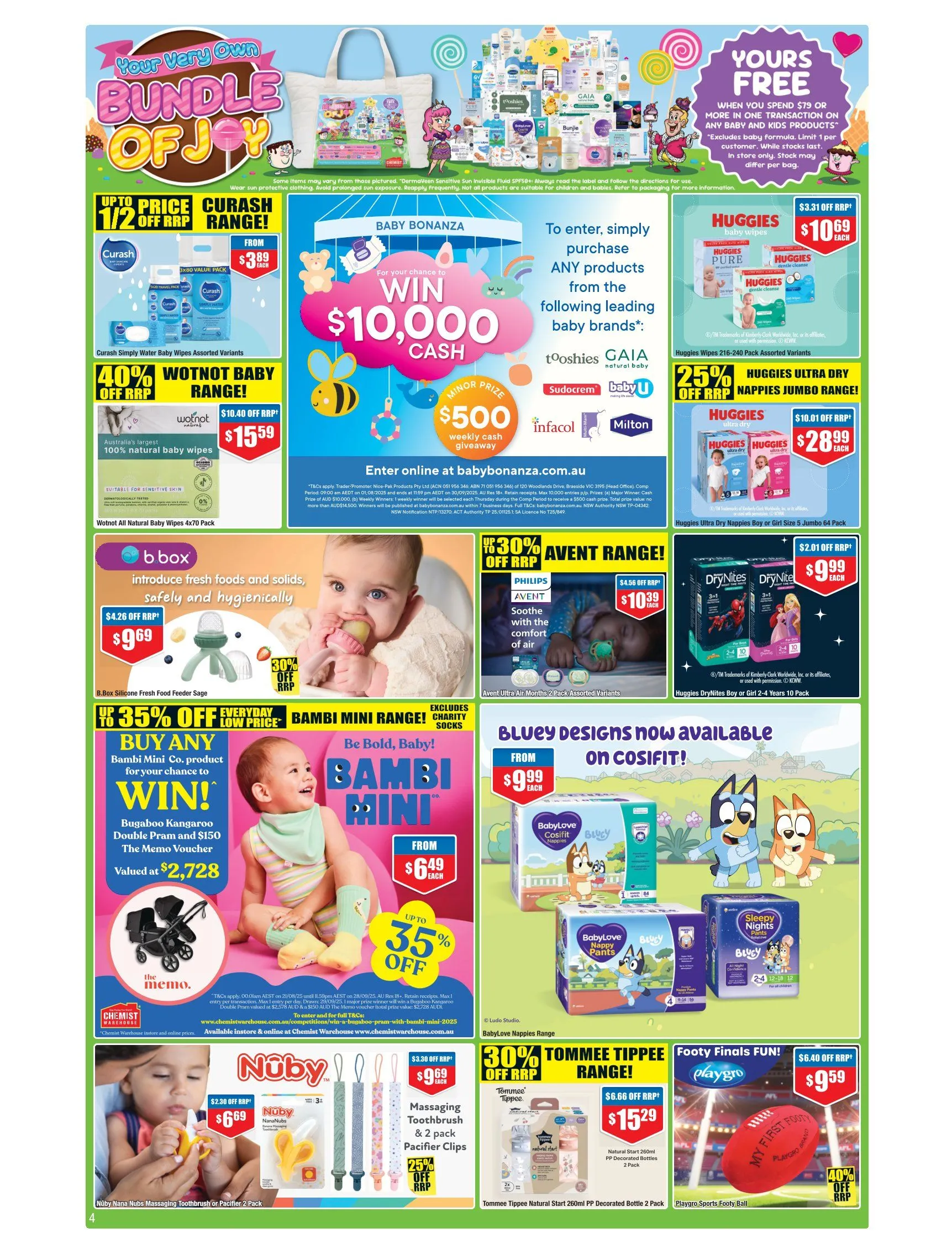 Chemist Warehouse Catalogues - Catalogue valid from 21 August to 7 September 2025 - page 4