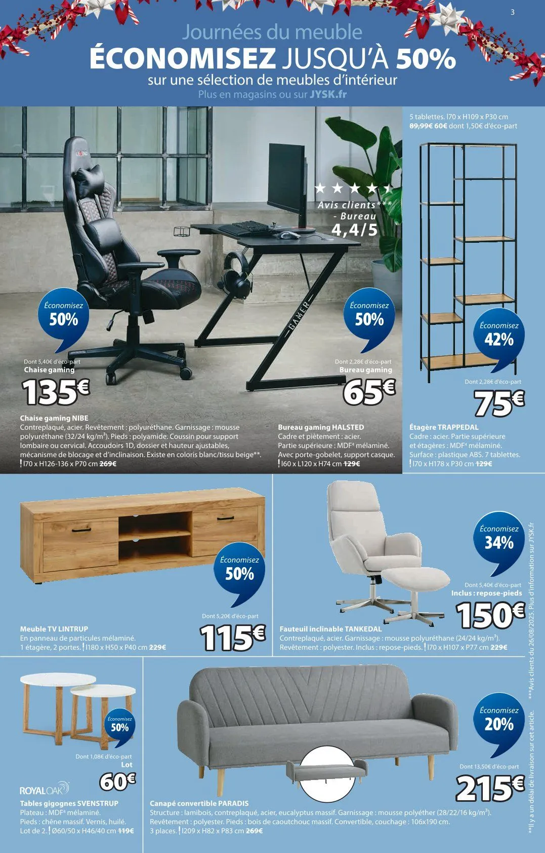 JYSK Catalogue du 9 décembre au 31 décembre 2025 - Catalogue page 3