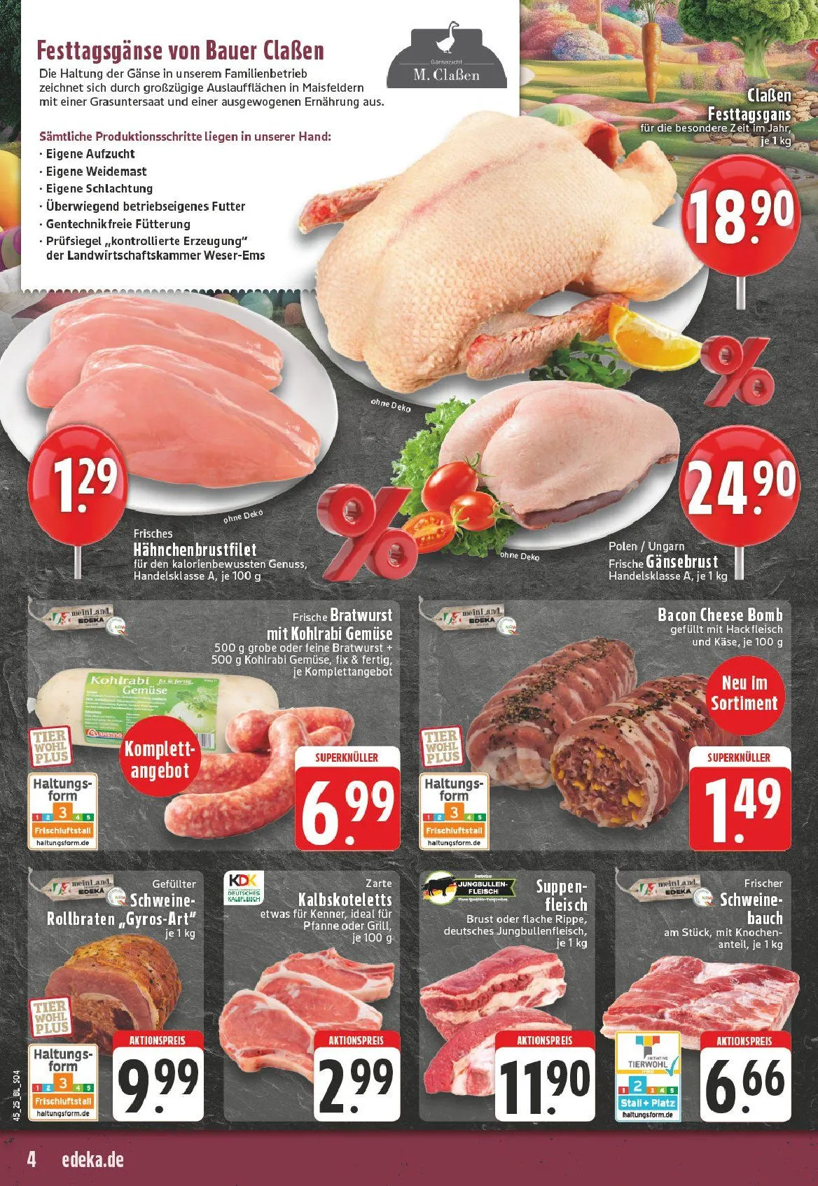 Edeka Prospekte von 3. November bis 8. November 2025 - Prospekt seite 4