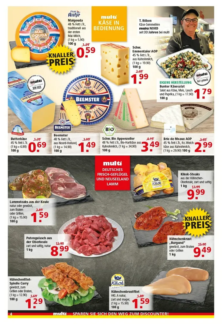  Multi Markt Angebote von 15. Juni bis 20. Juni 2026 - Prospekt seite 4