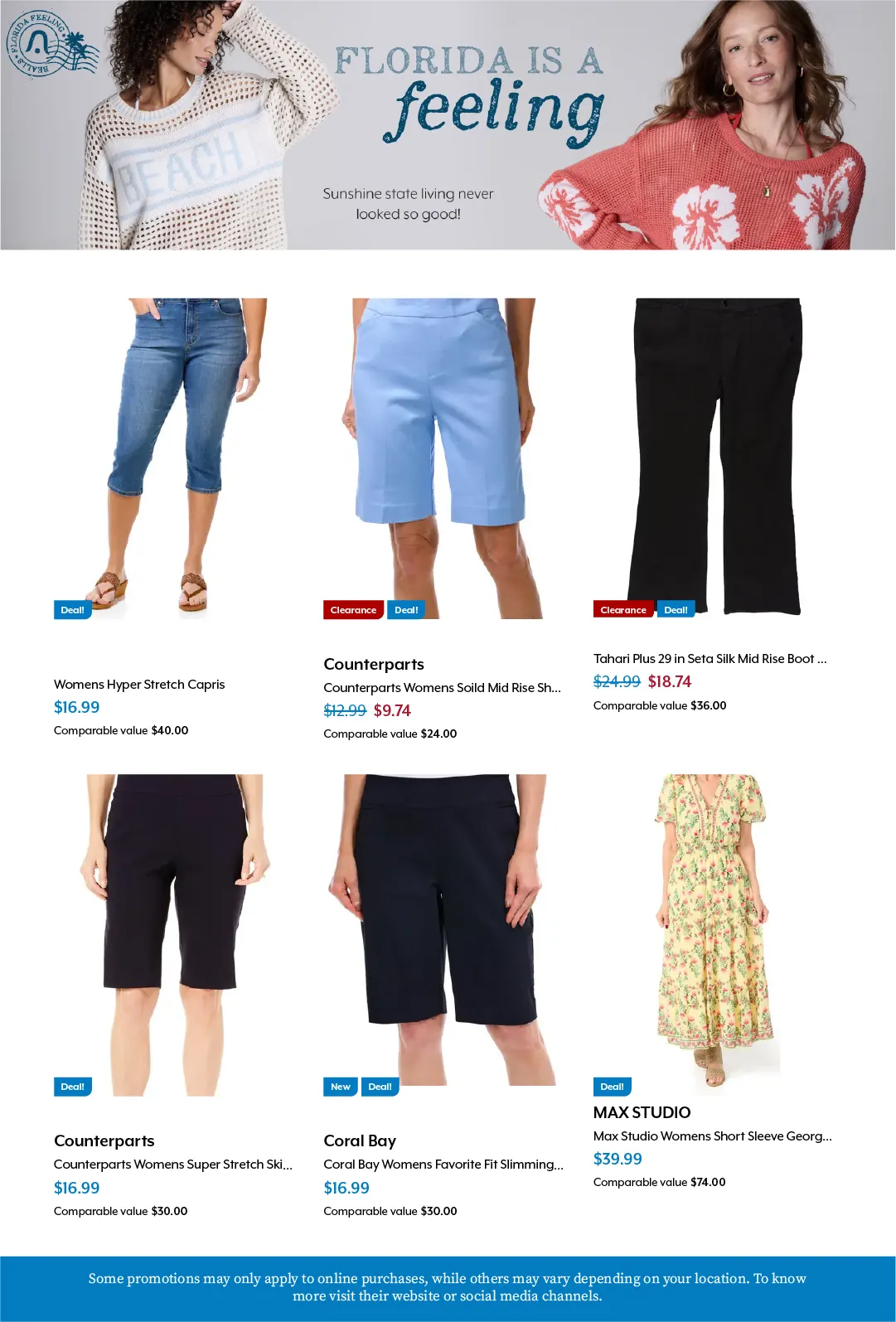 Weekly promotion  Bealls Florida Sales spanning from April 9 to April 30 2026 - Page 3 for Catalogue 365