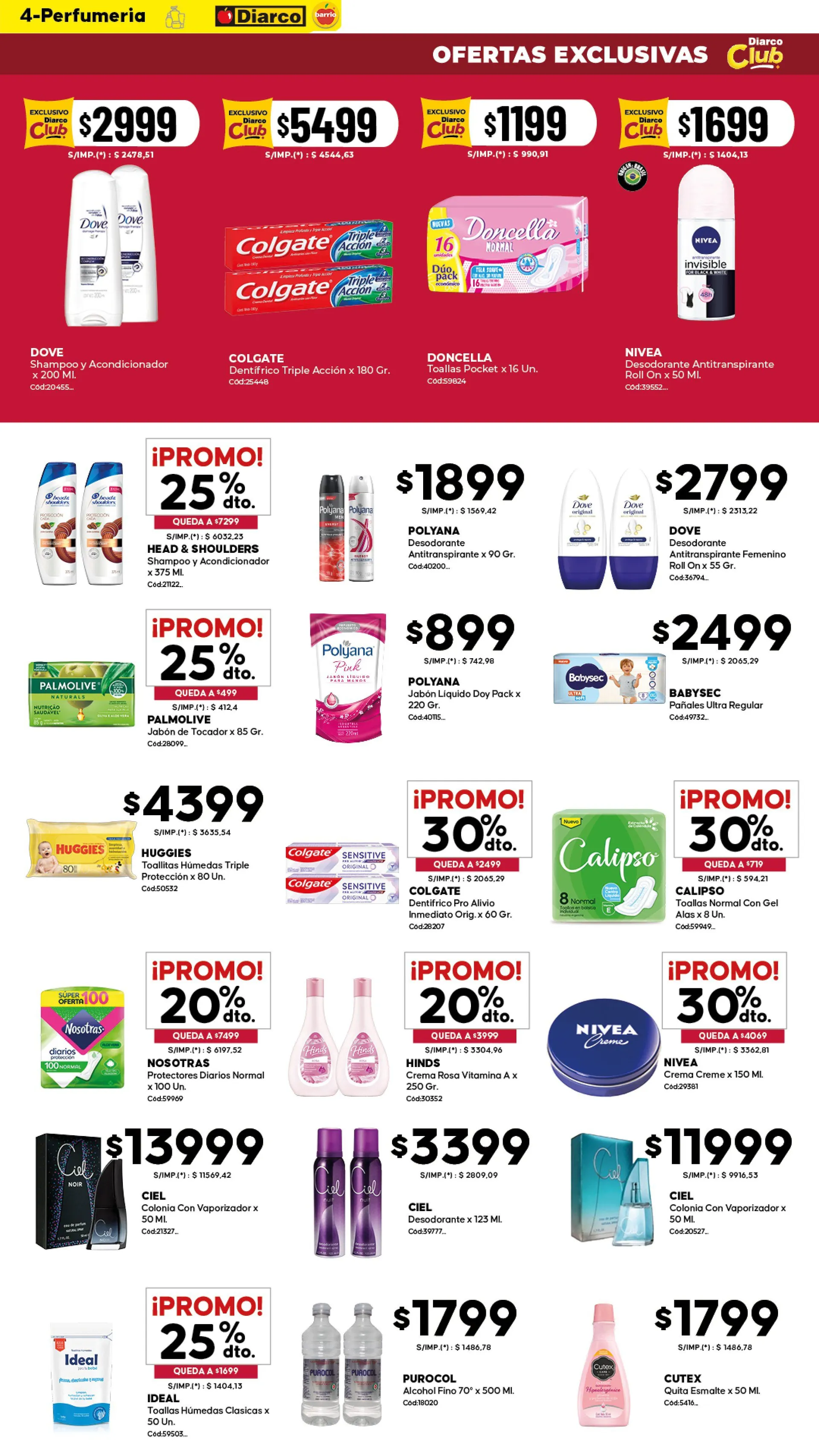 Ofertas de Ofertas Diarco 6 de octubre al 10 de octubre 2025 - Página 4 del catálogo