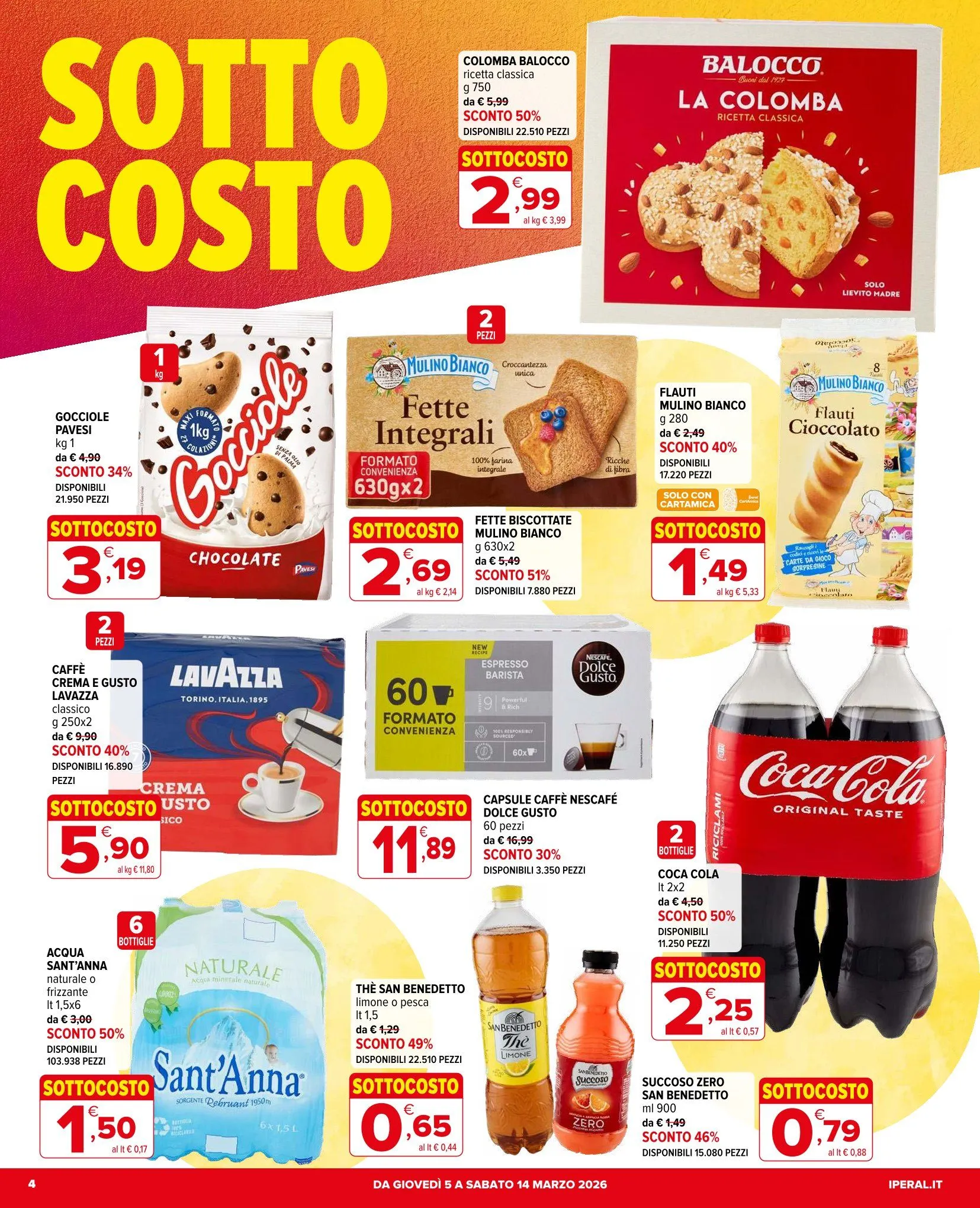  Iperal Volantino da 5 marzo a 17 marzo di 2026 - Pagina del volantino 4
