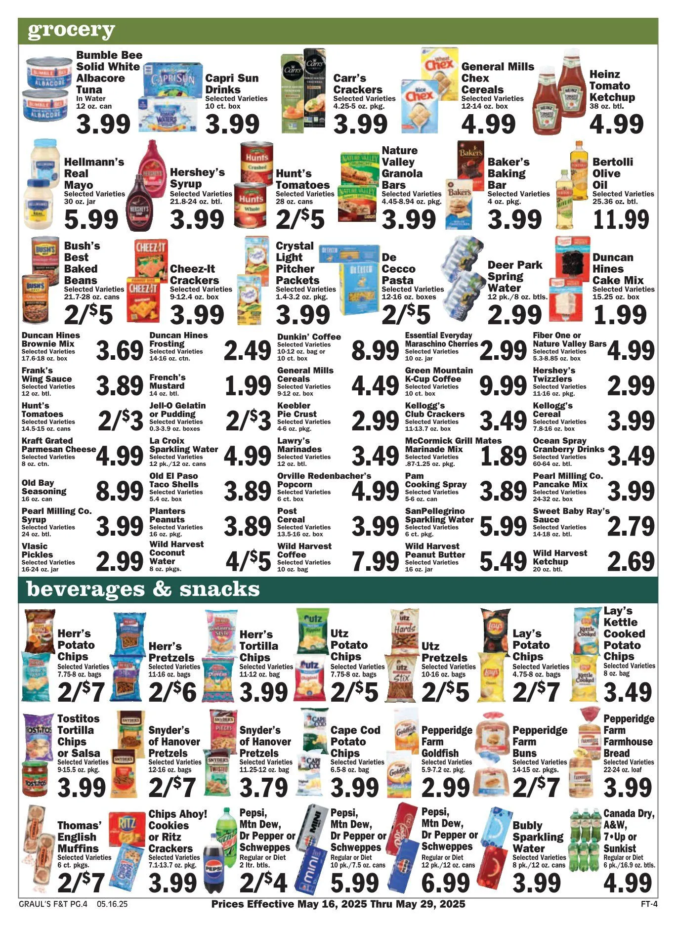Weekly ad Graul's Market Sales from May 16 to May 26 2025 - Page 4