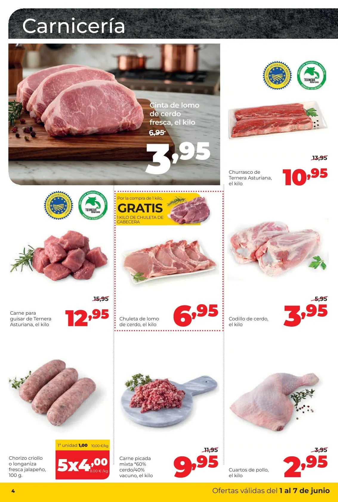 Catálogo de Alimerka Ofertas 1 de junio al 7 de junio 2026 - Página 4