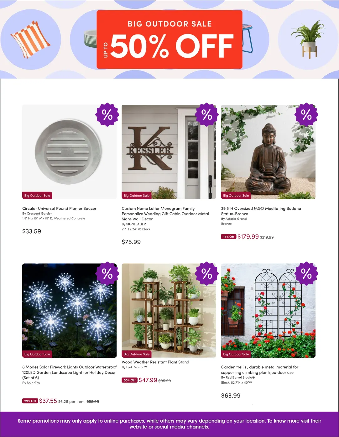 Weekly ad  Wayfair Sales from April 1 to April 20 2026 - Page 3