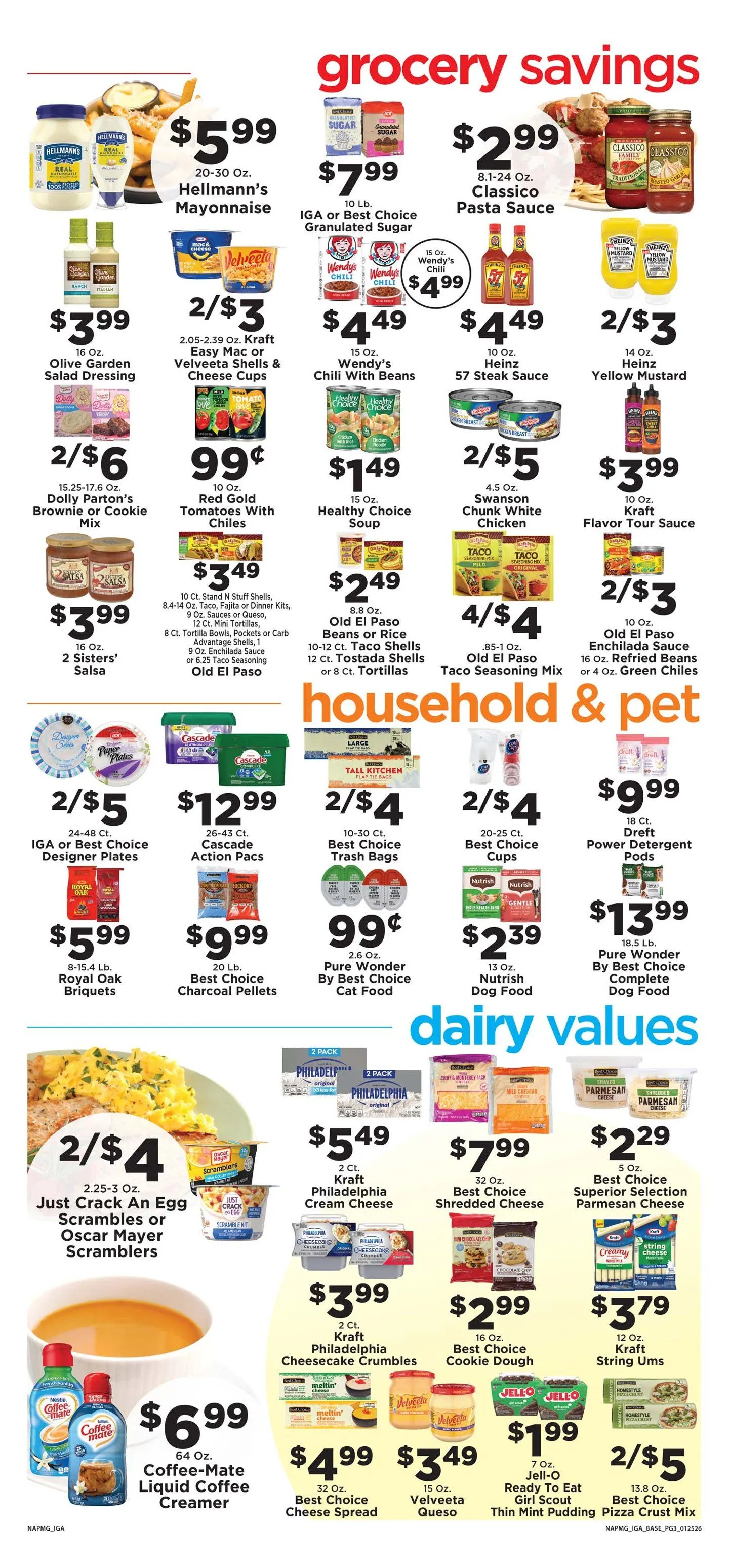 Weekly promotion IGA Sales spanning from January 26 to February 1 2026 - Page 6 for Catalogue 365