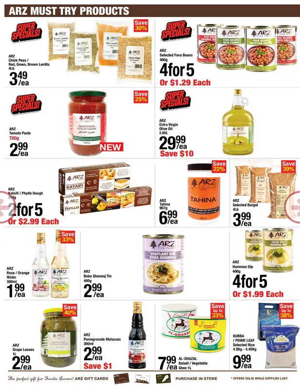 Arz Fine Foods Sales from March 27 to April 1 2026 - flyer page 4