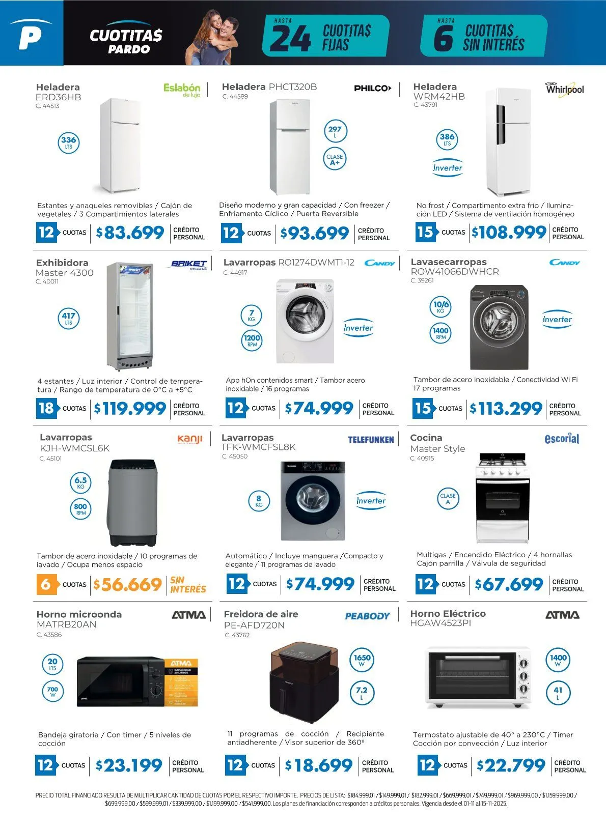 Ofertas de PARDO Ofertas 1 de noviembre al 30 de noviembre 2025 - Página 4 del catálogo