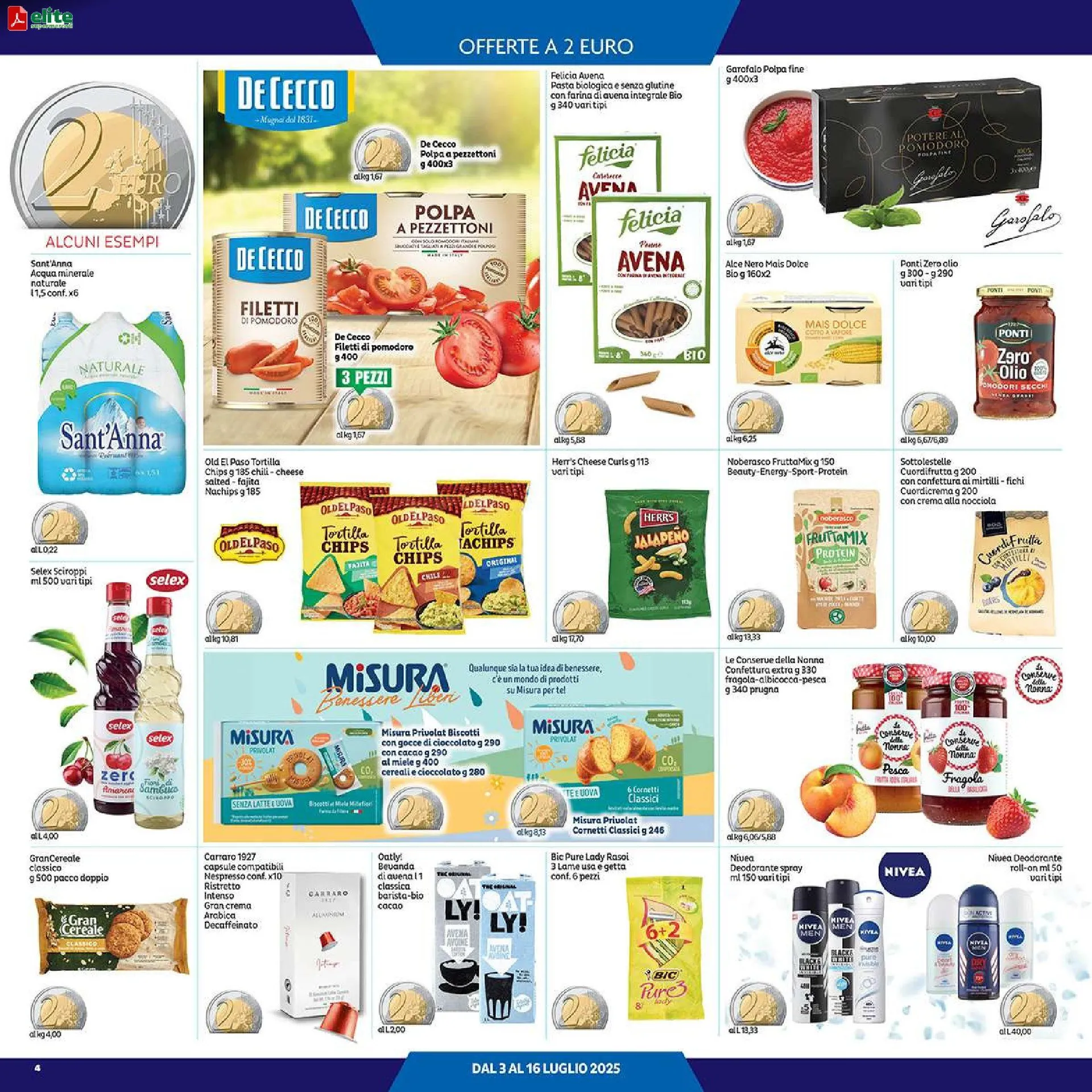 Volantini Elite Supermercati da 3 luglio a 16 luglio di 2025 - Pagina del volantino 4