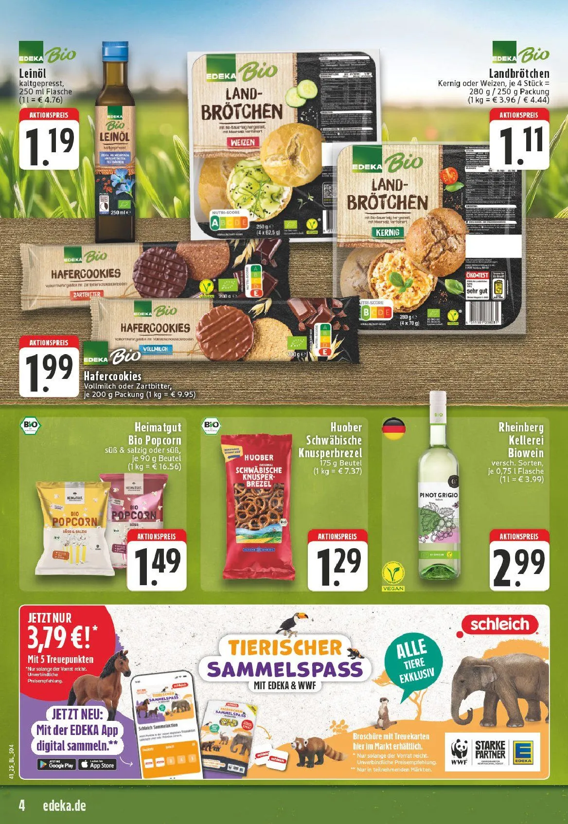 Edeka Prospekte von 5. Oktober bis 10. Oktober 2025 - Prospekt seite 4