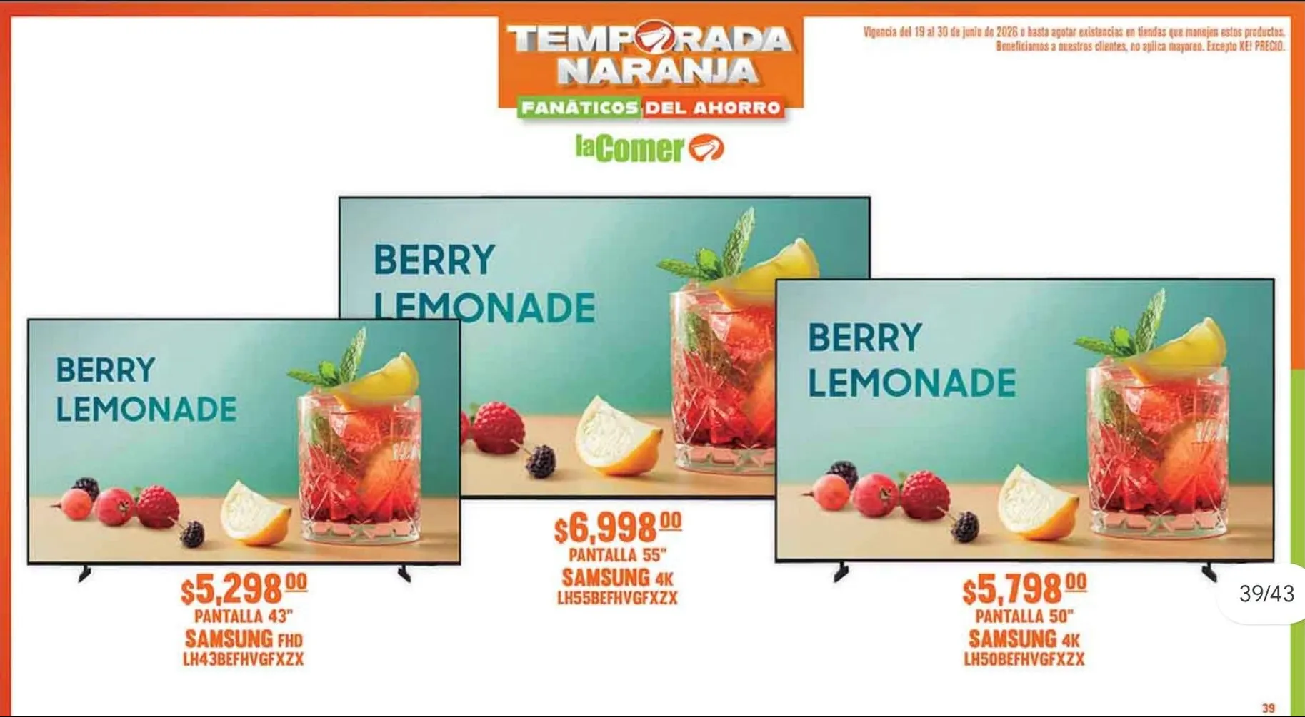 Catálogo de  La Comer Ofertas 24 de junio al 30 de junio 2026 - Pagina 4