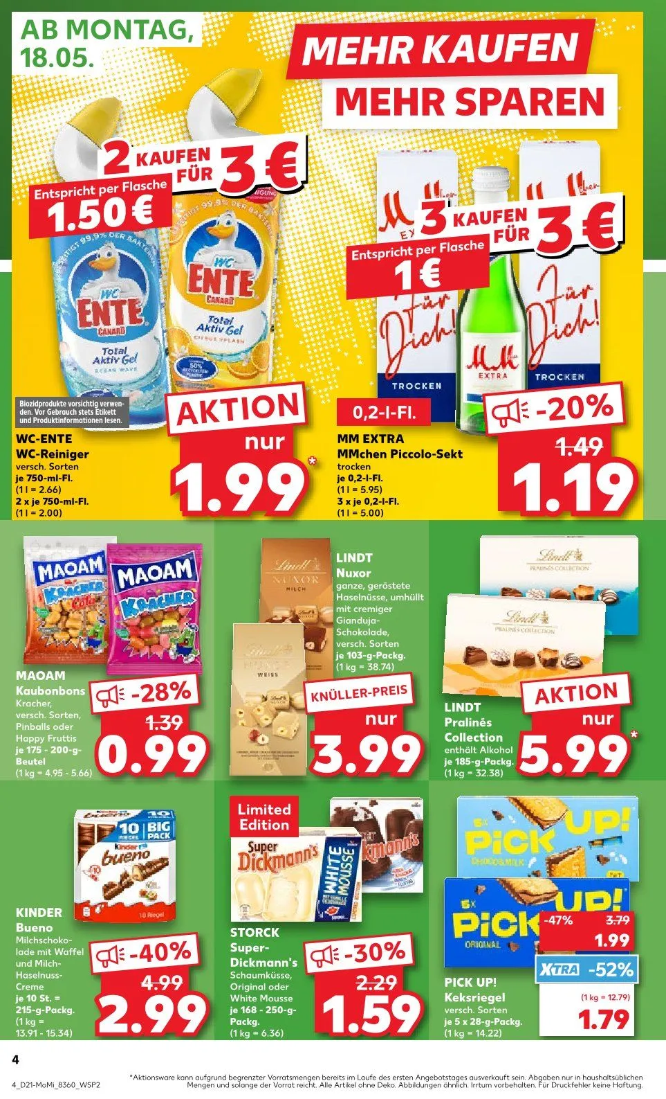 Kaufland Angebote von 18. Mai bis 20. Mai 2026 - Prospekt seite 4