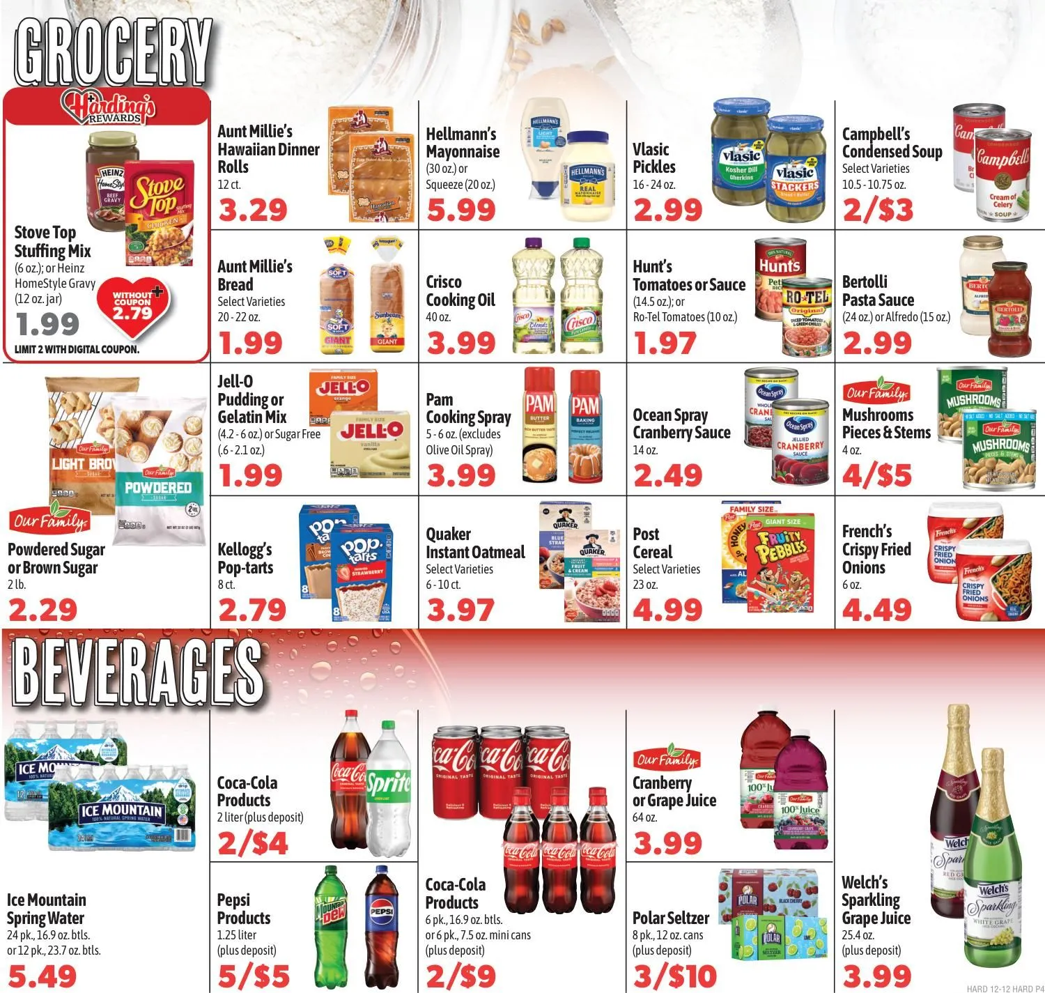 Weekly promotion Harding's Markets Sales spanning from December 12 to December 25 2025 - Page 4 for Catalogue 365