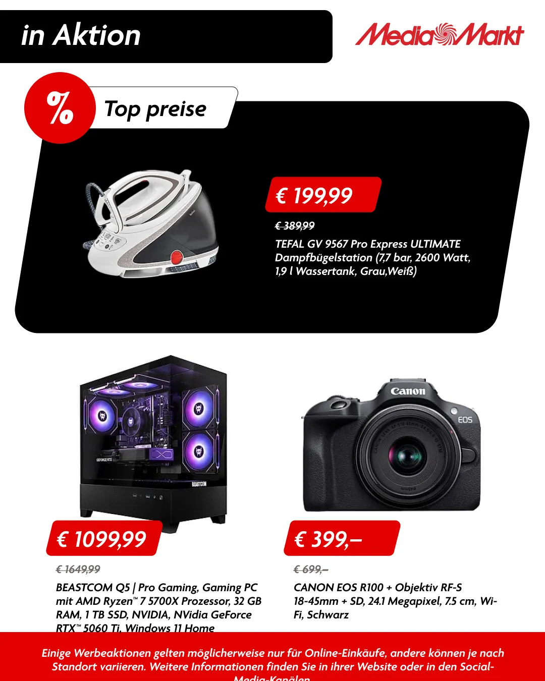 Mediamarkt von 20. Juli bis 8. August 2026 - Flugblätt seite 4