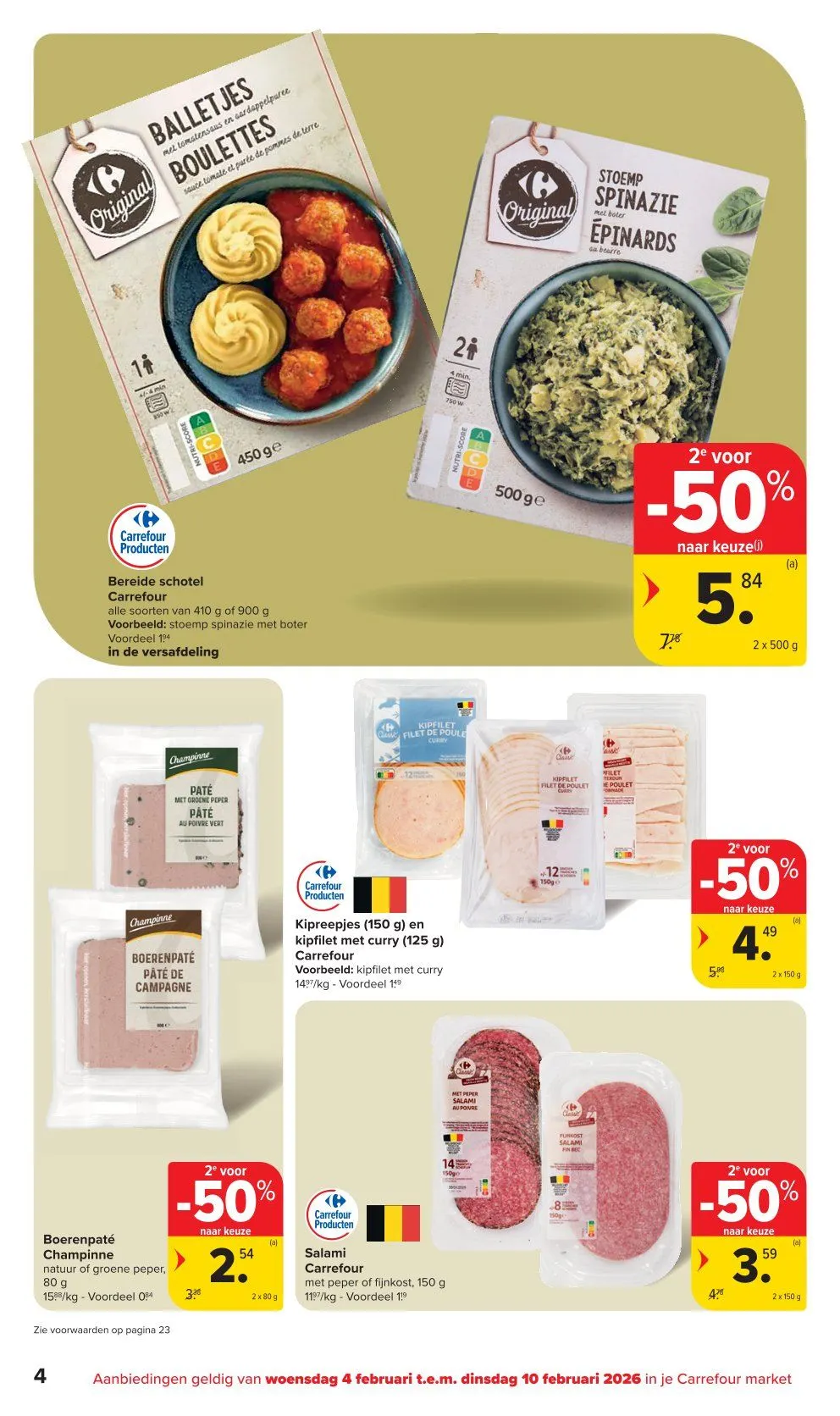 Carrefour folder van 4 februari tot 10 februari 2026 - folder pagina 4