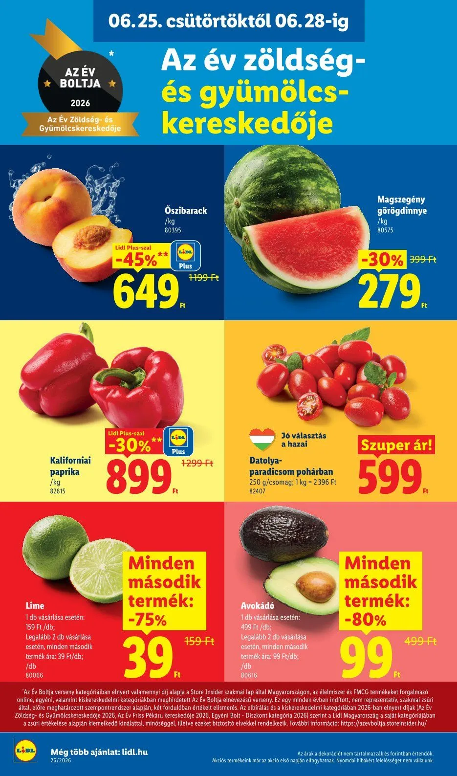 Katalógus Lidl legfrissebb ajánlatai június 25.-tól július 7.-ig 2026. - Oldal 4