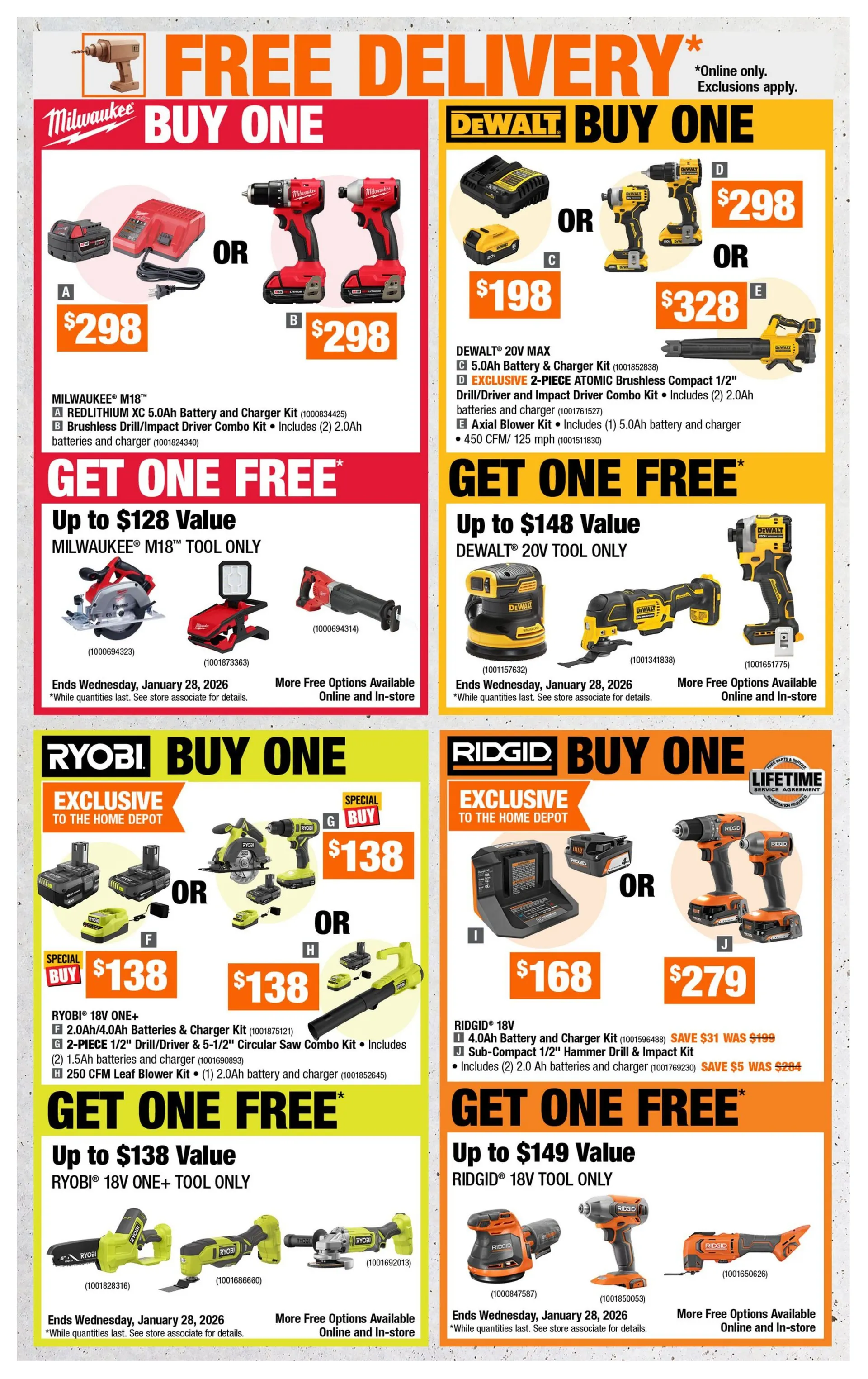 The Home Depot from January 16 to February 4 2026 - flyer page 4