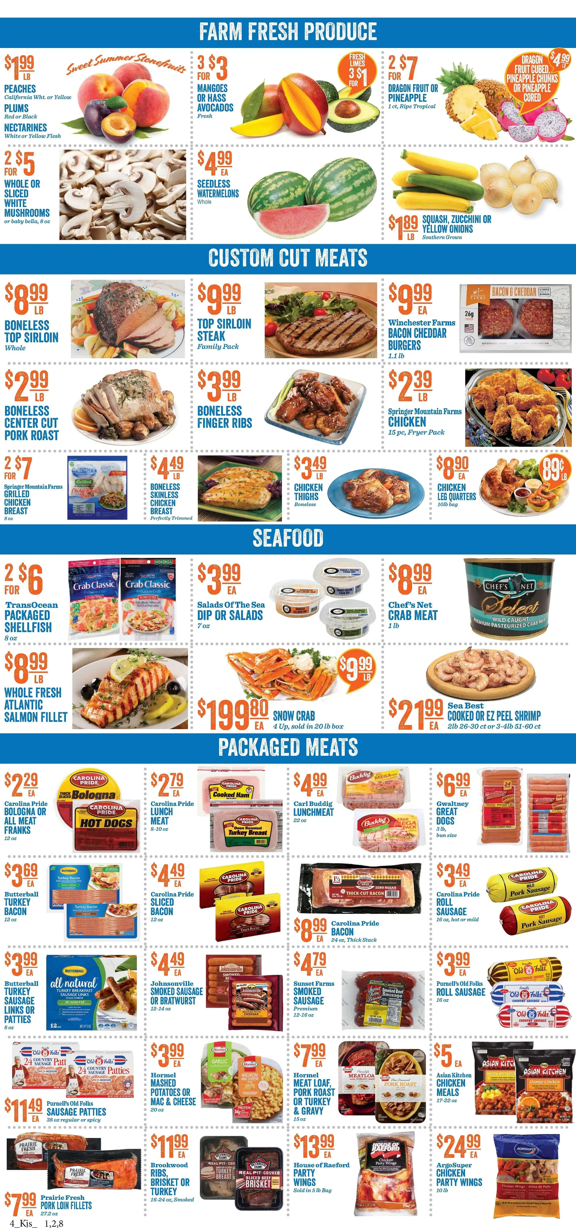 Weekly ad KJ´s Market Sales from July 18 to July 23 2025 - Page 4