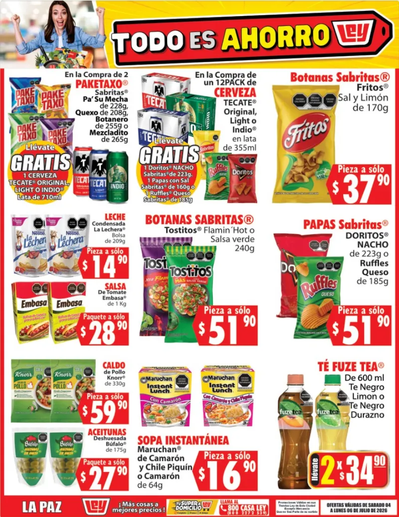 Catálogo de Casa Ley Ofertas 4 de julio al 6 de julio 2026 - Pagina 4