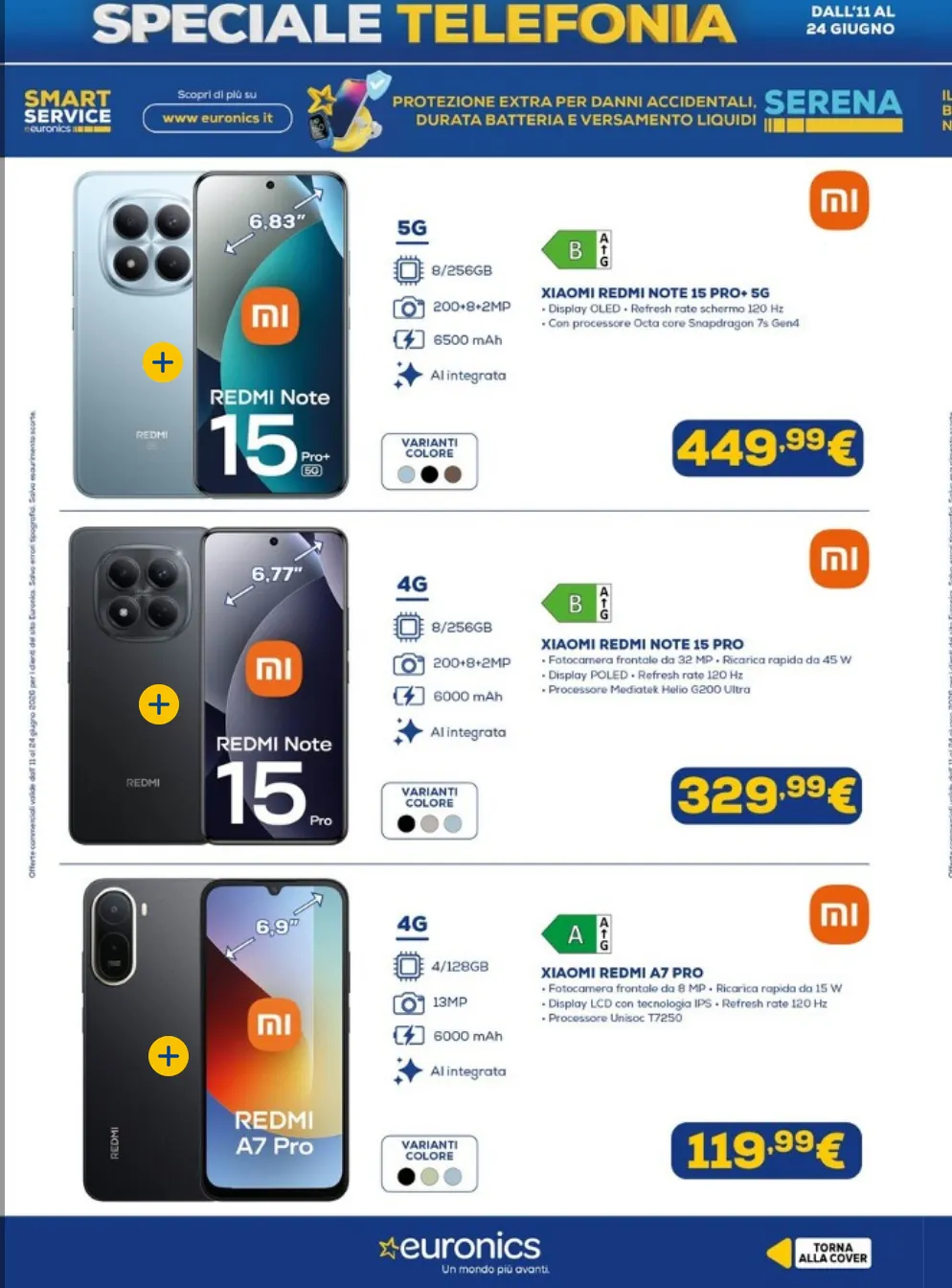 Euronics Volantino da 11 giugno a 24 giugno di 2026 - Pagina del volantino 4