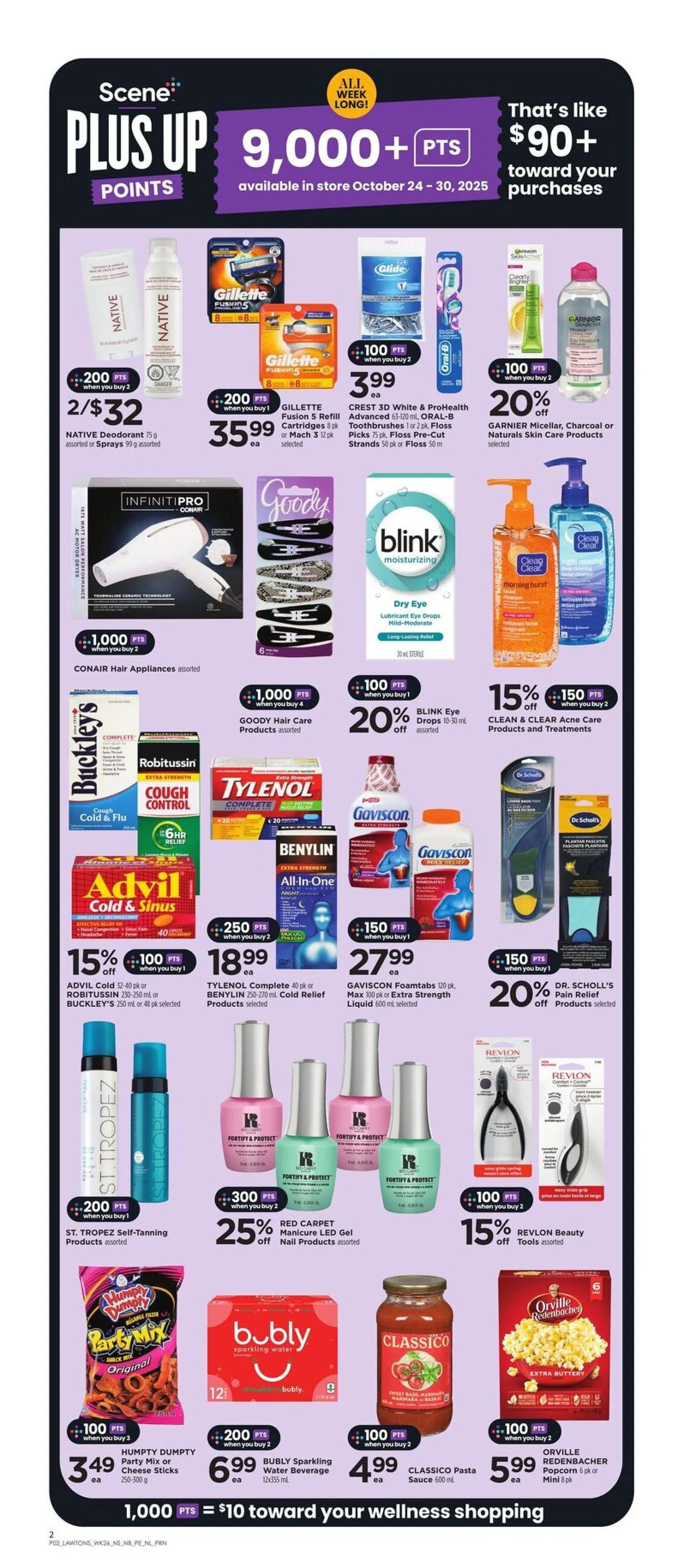 Lawtons Drugs Sales from October 24 to October 30 2025 - flyer page 4