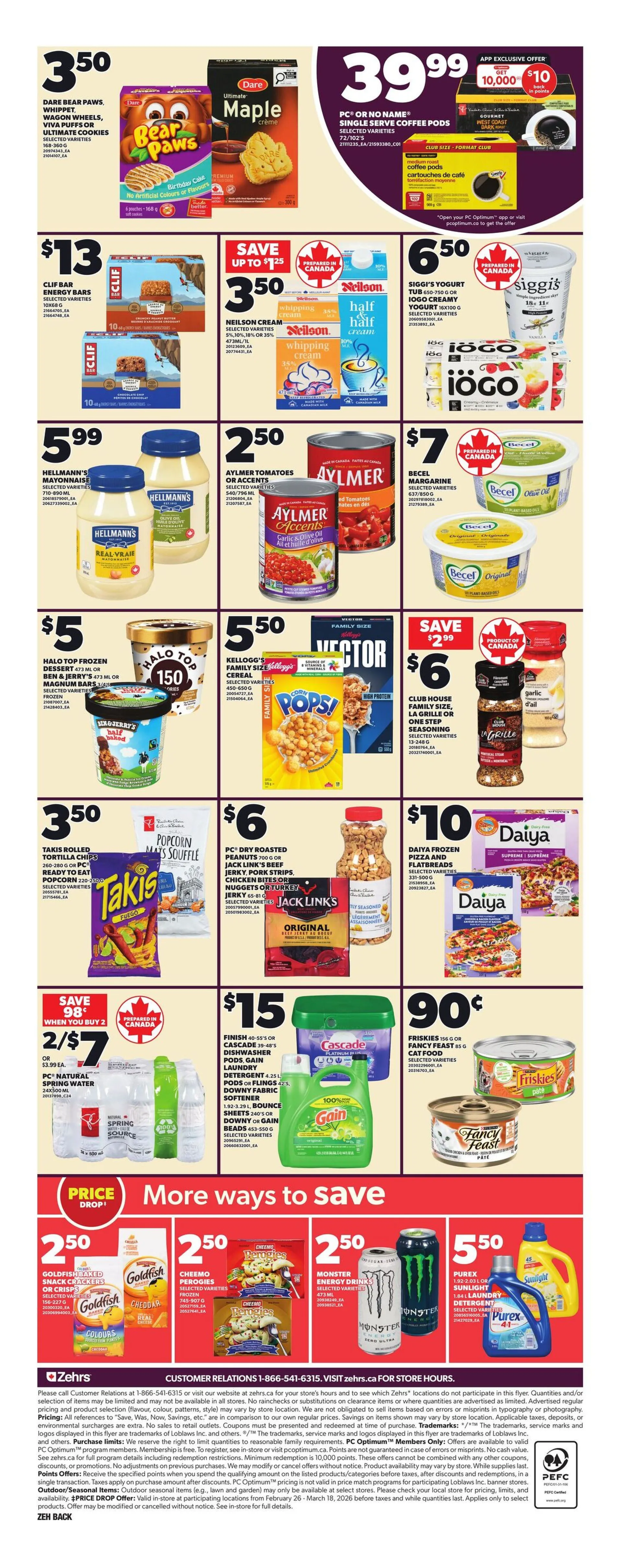 Zehrs flyers from March 12 to March 18 2026 - flyer page 4
