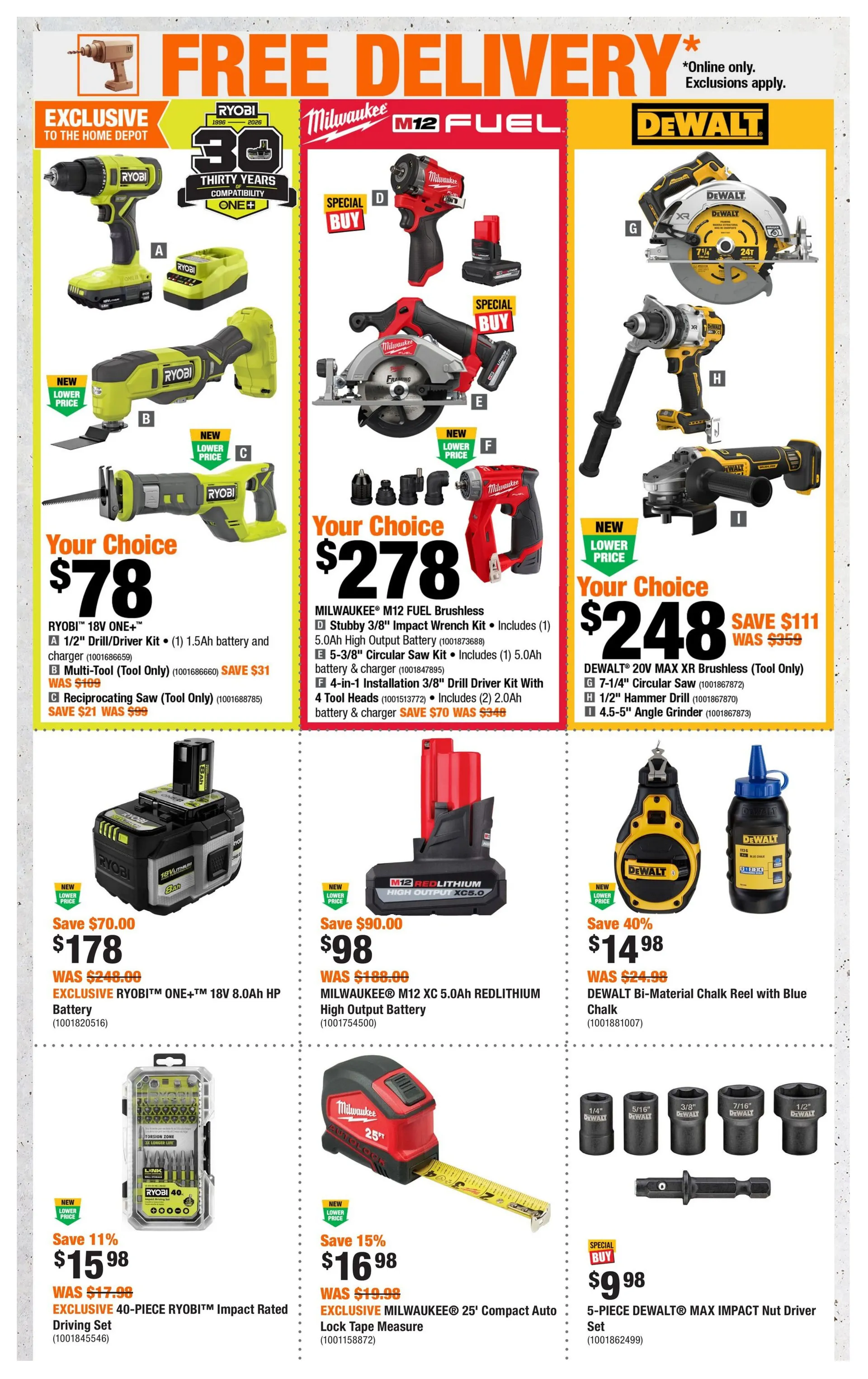 The Home Depot Sales from March 19 to April 1 2026 - flyer page 4
