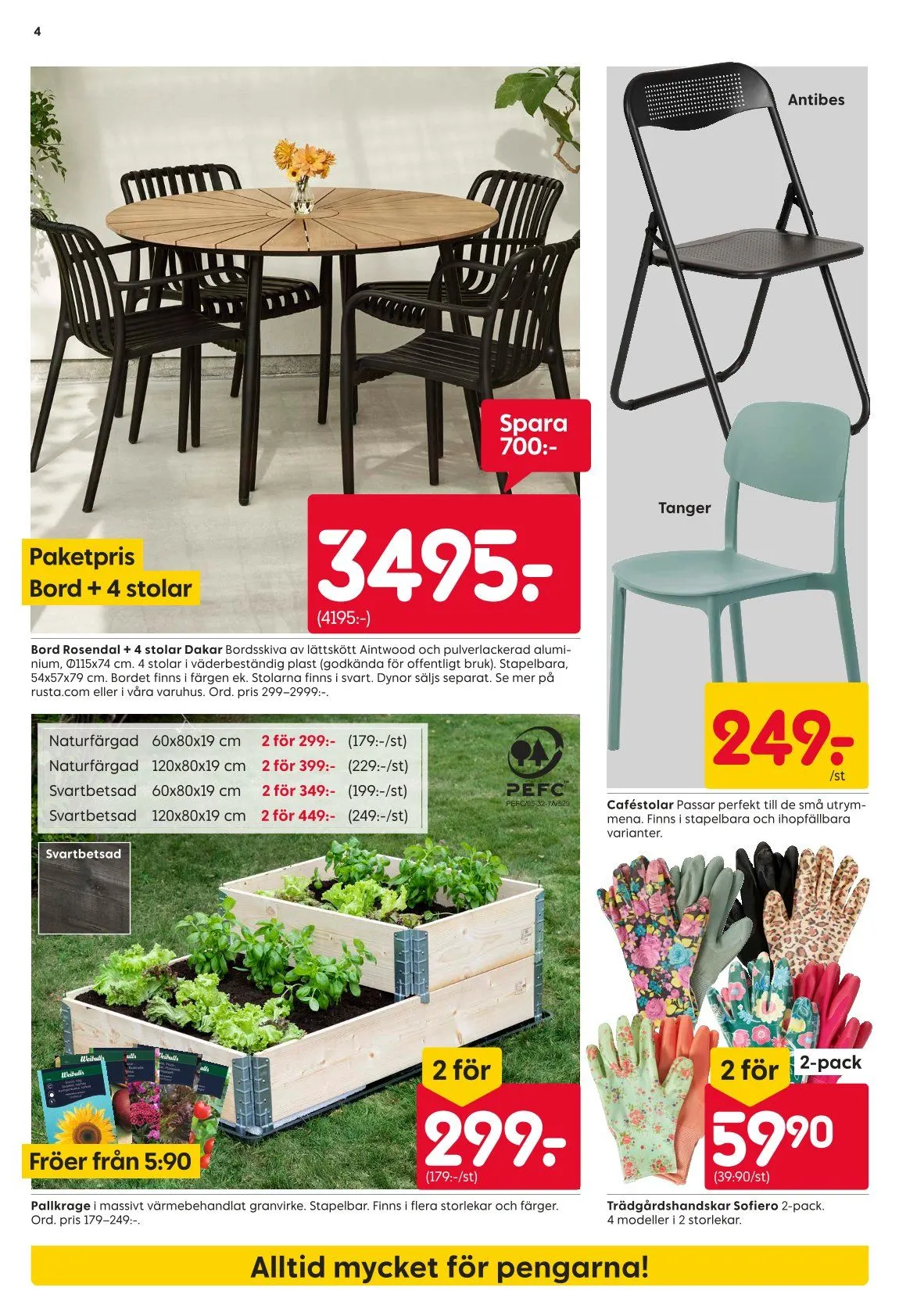 Senaste Rusta erbjudanden från 4 maj till 10 maj 2026 - Reklamblad sidor 4