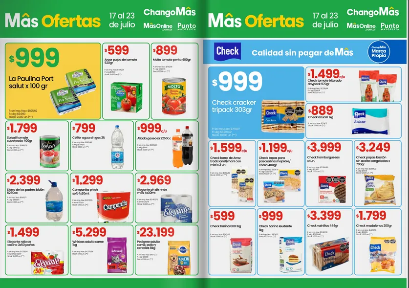 Ofertas de Ofertas Punto Mayorista 17 de abril al 23 de julio 2026 - Página 4 del catálogo