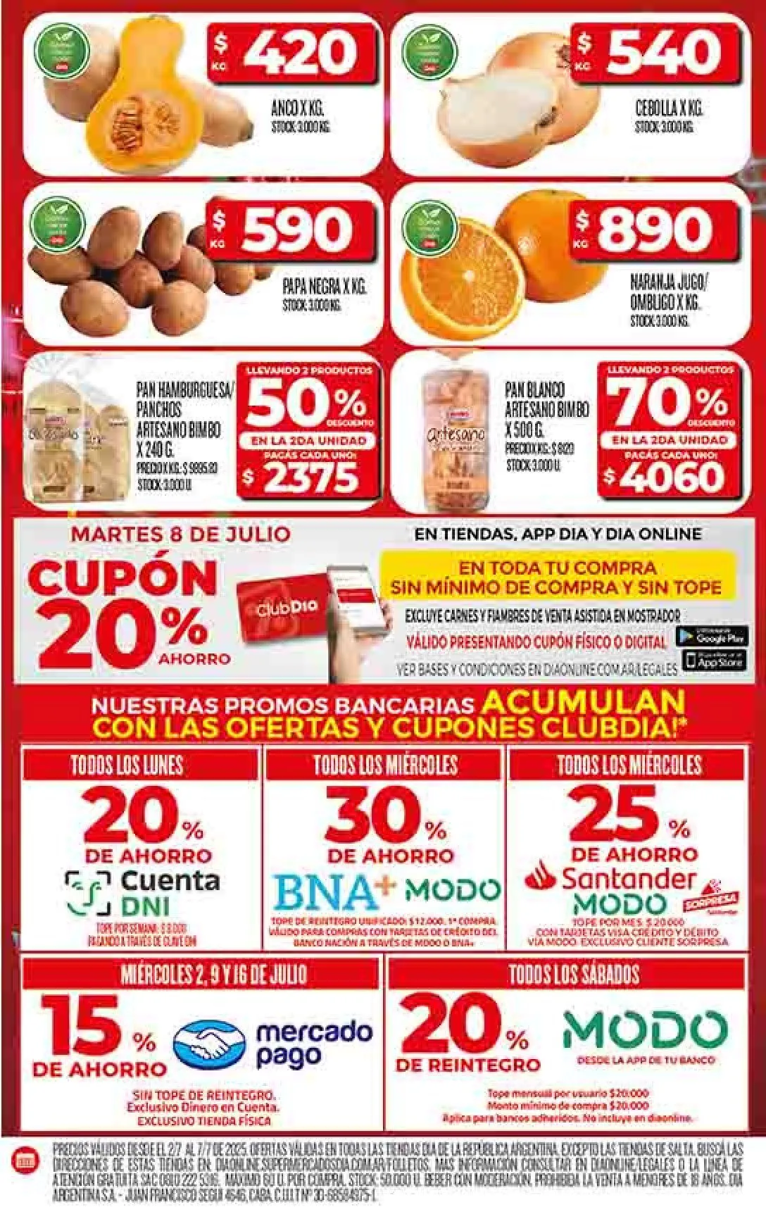 Ofertas de Ofertas Dia - Últimos catálogos 2 de julio al 7 de julio 2025 - Página 4 del catálogo