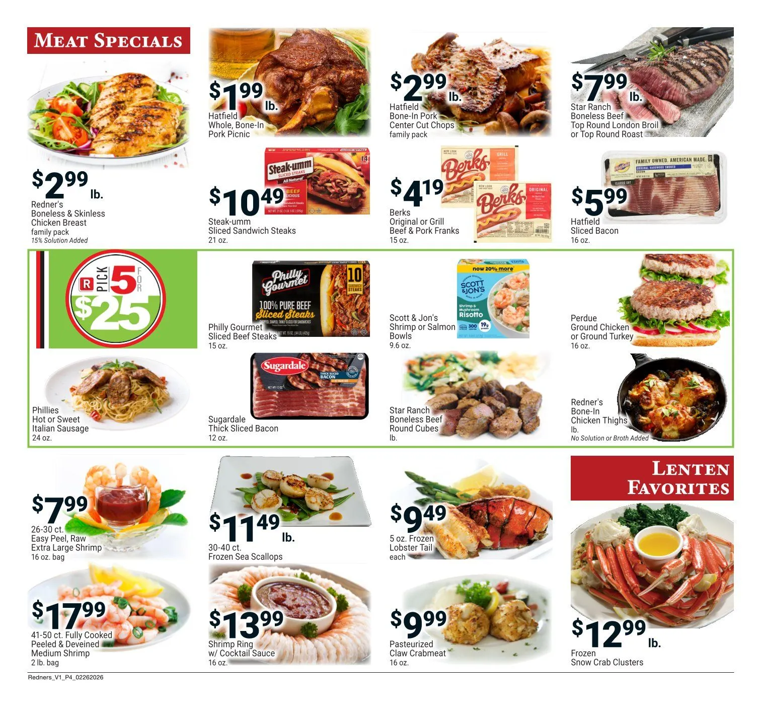 Weekly ad Redner's Market Sales from February 26 to March 4 2026 - Page 4
