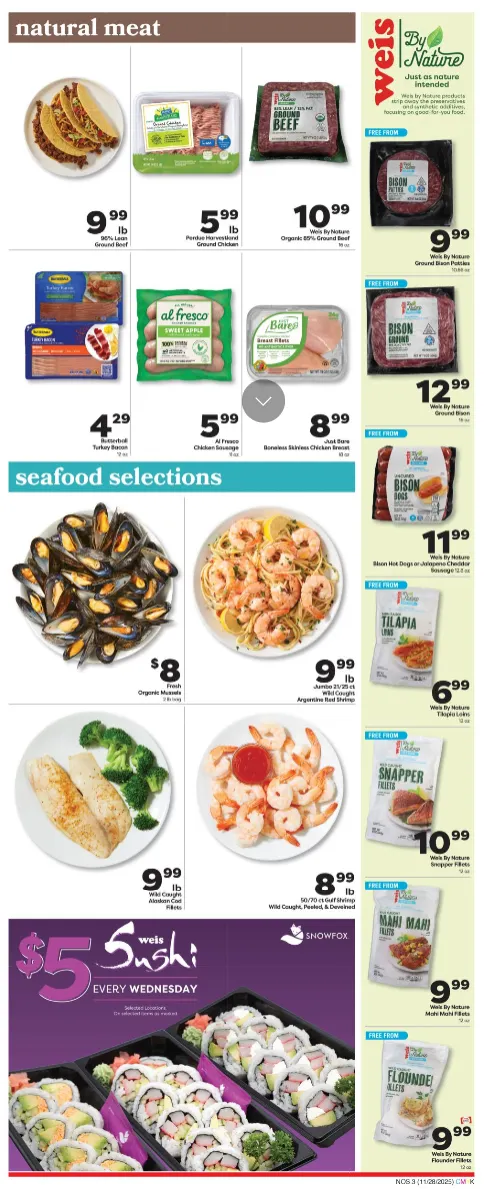 Weekly ad  Weis Sales from November 28 to January 1 2026 - Page 4